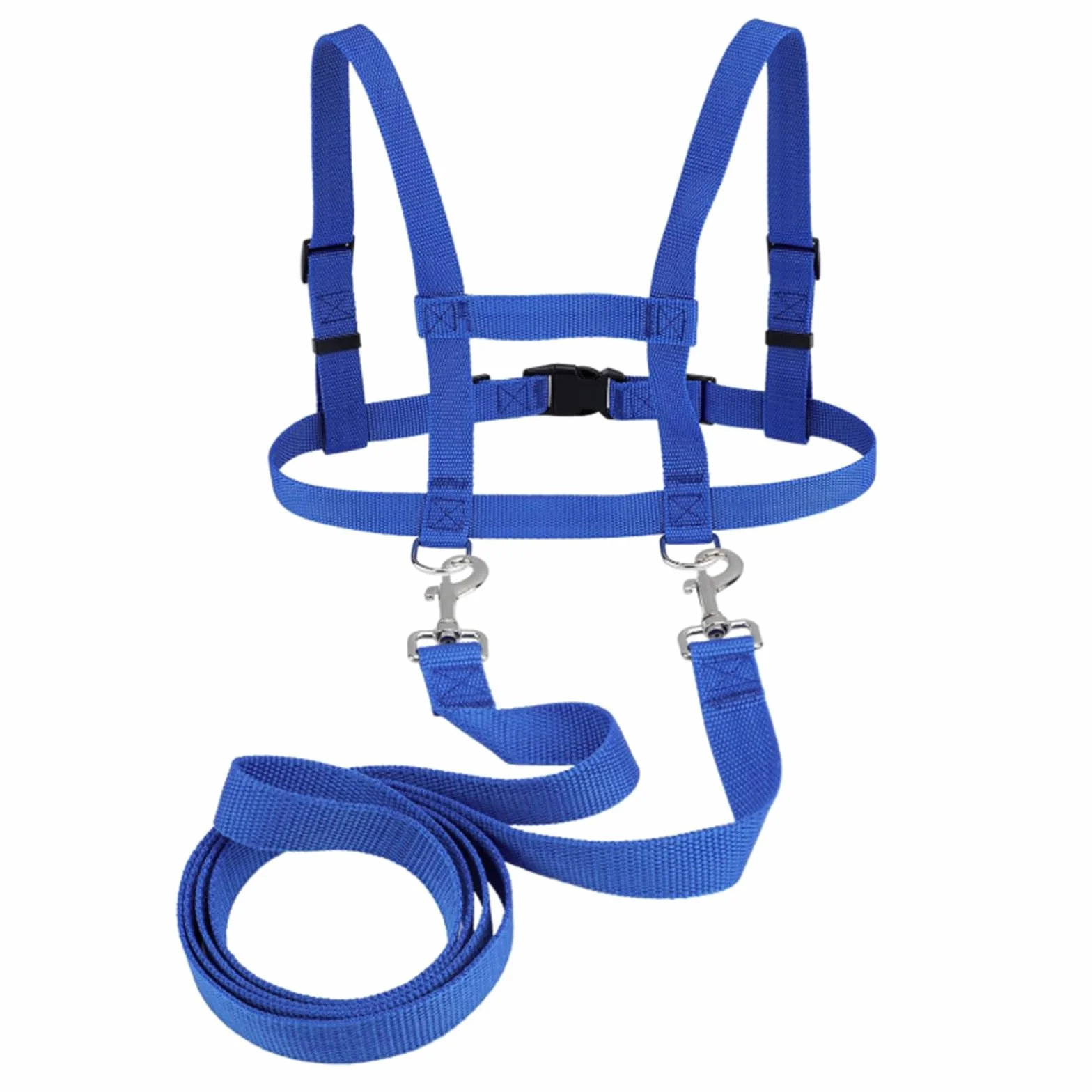 Laisse de cheval pour enfants - Bleu - Harnais de cheval - Harnais pour enfants - Pour jouer aux garçons et aux filles - Pour le ski, les jeux de rôle