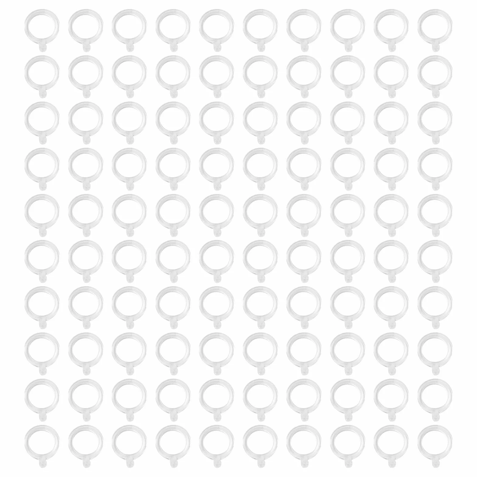 Bandes Élastiques Transparentes en Pellets pour Appâts de Pêche à la Carpe, Trois Tailles (L)