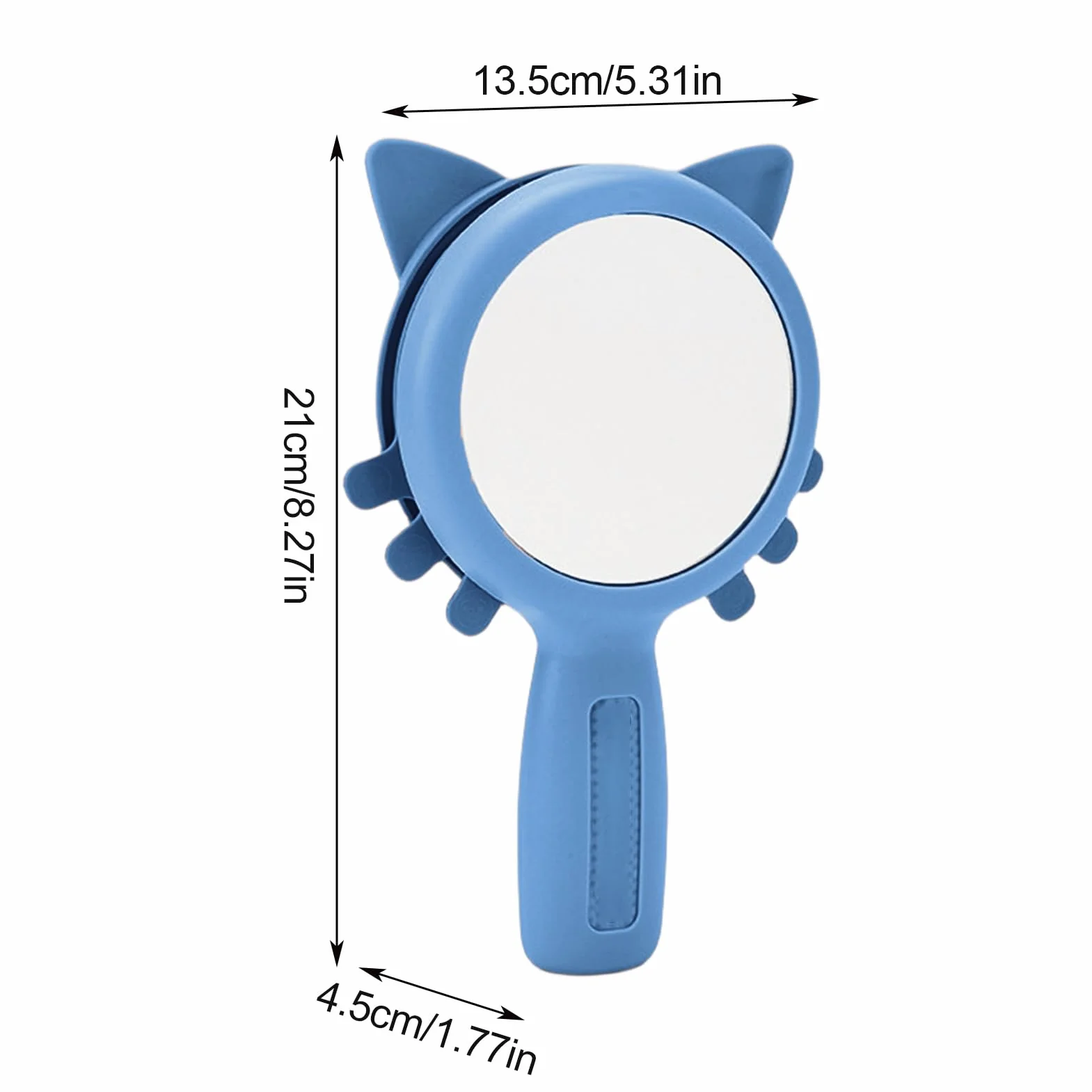 Miroir Émotionnel Jouet - Miroir de Poche Incassable, Étanche, Outil de Régulation Émotionnelle Apaisante