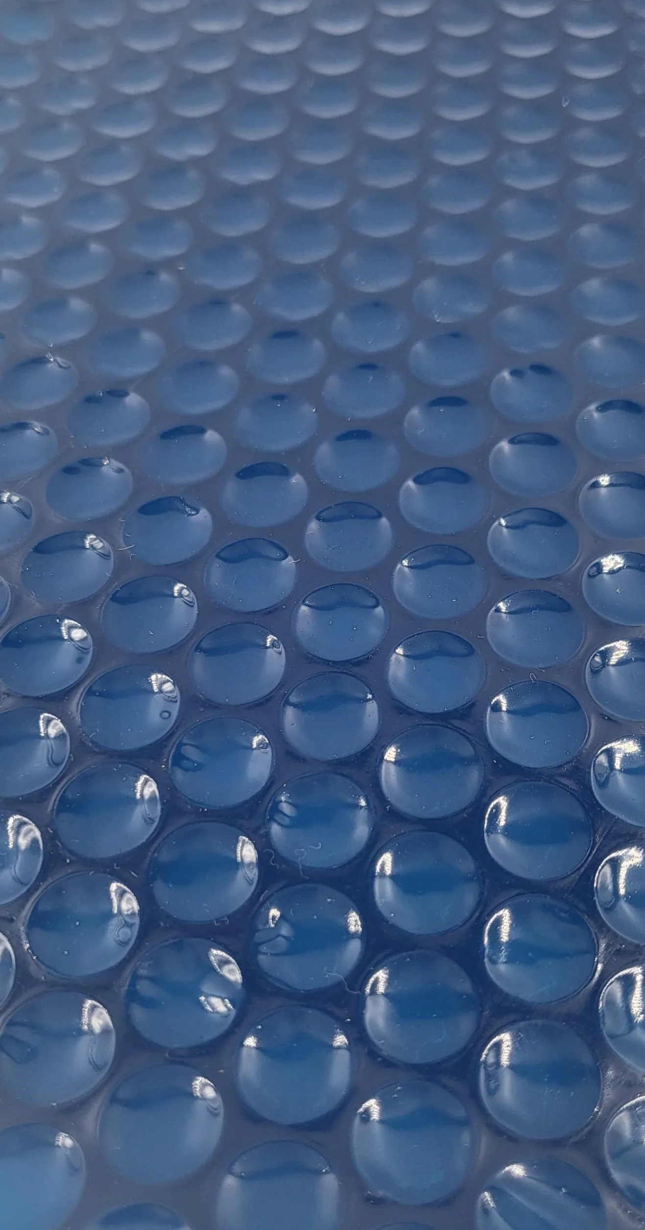 Bâche à Bulles Eco-Responsable Piscine Enterrée Hors-Sol ECOFILM Bleu Nuit 180 microns Anti UV
