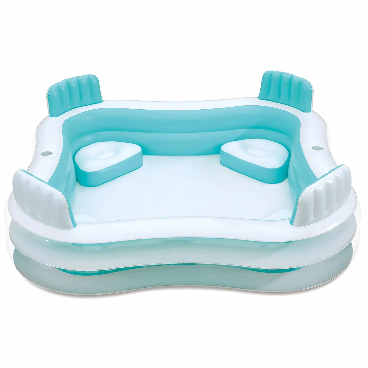 Summer Waves Piscine gonflable 4 sièges 223 x 223 x 66 cm