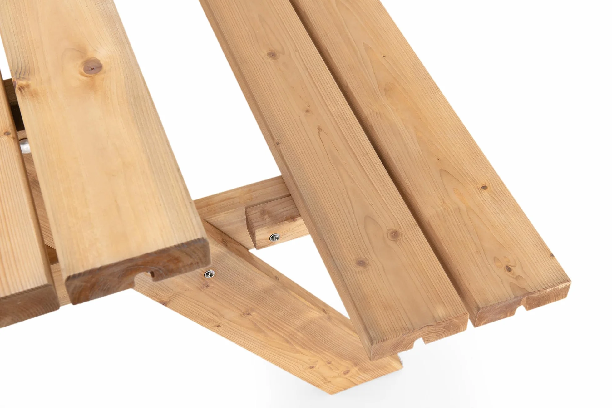 AMATA Table de Pique-Nique Classique pliante Bois résistant aux intempéries Jardin Terrasse