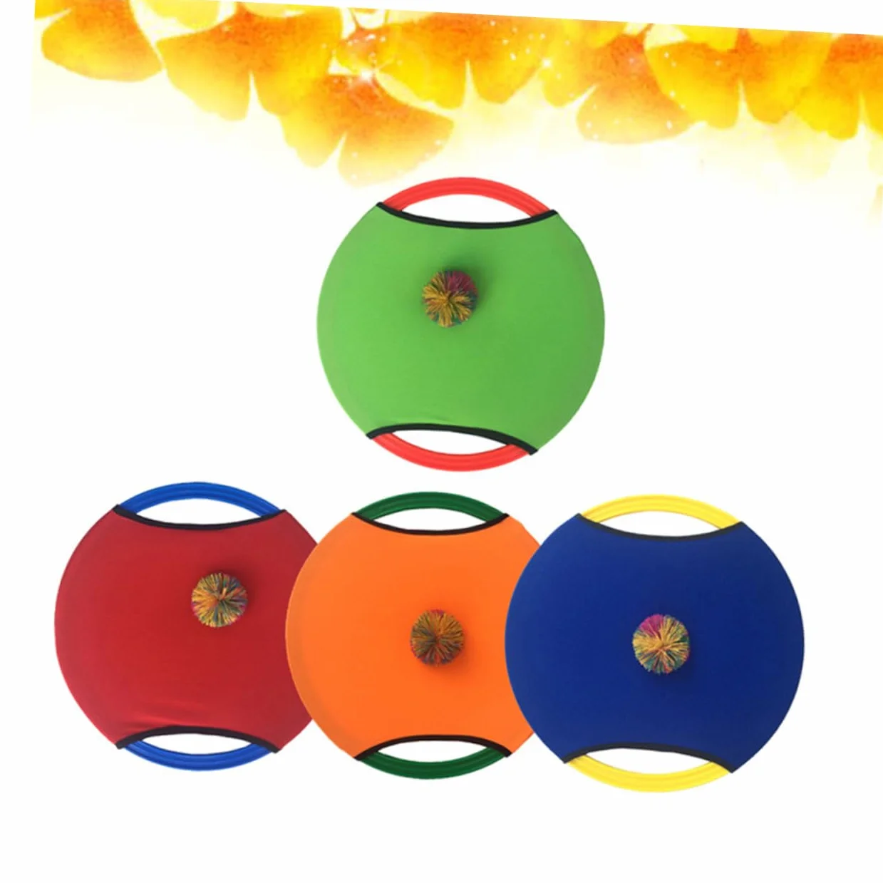 BESPORTBLE 1pièce Raquette À Balle Rebondissante pour Garçon Fille Jouet De Jeu Extérieur Amusant pour Plage Parc Et Écoles Balle Raquette Couleur Aléatoire