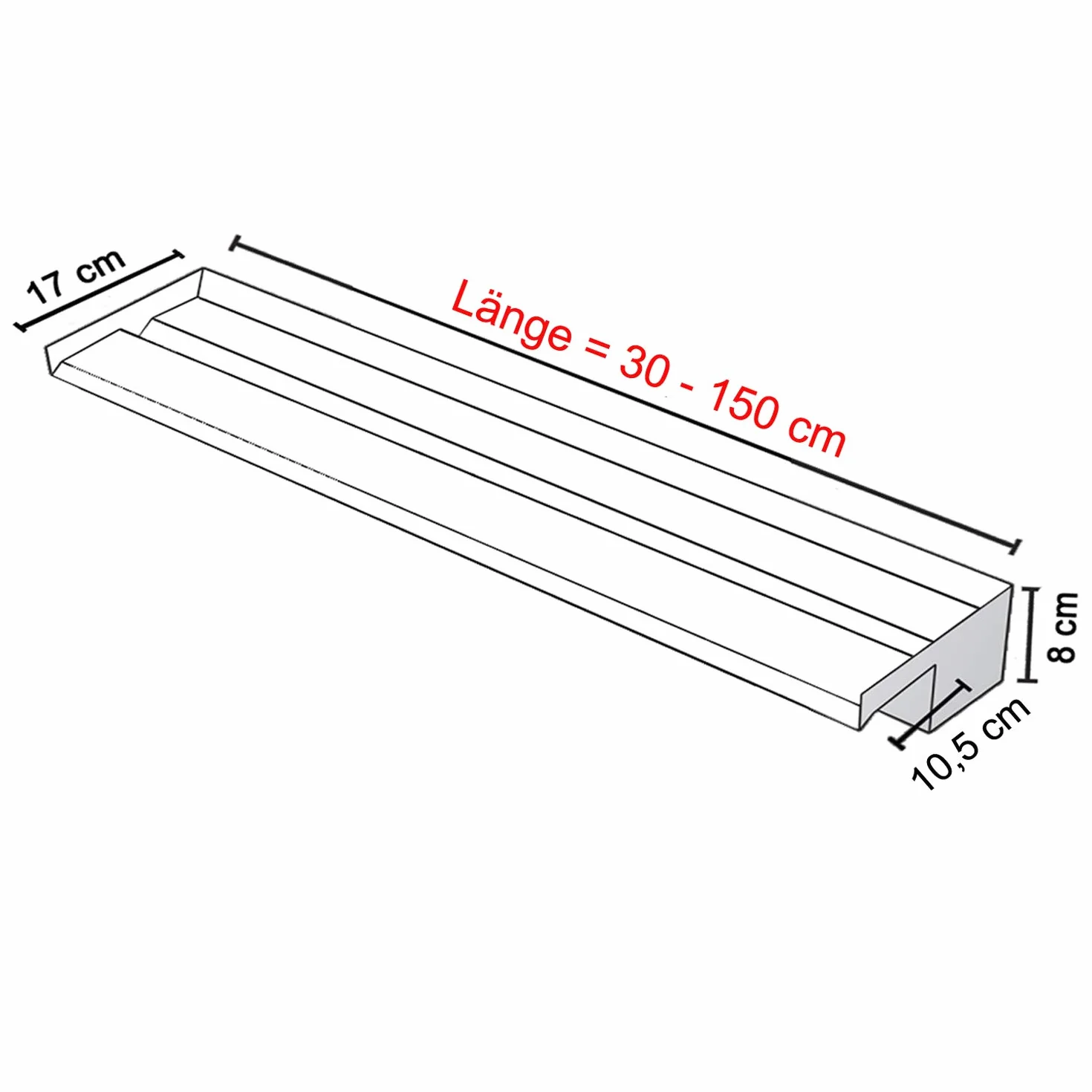 Köhko 24303 Akaka Aquafall Kit cascade Mat 90 cm Wasserfall-Set