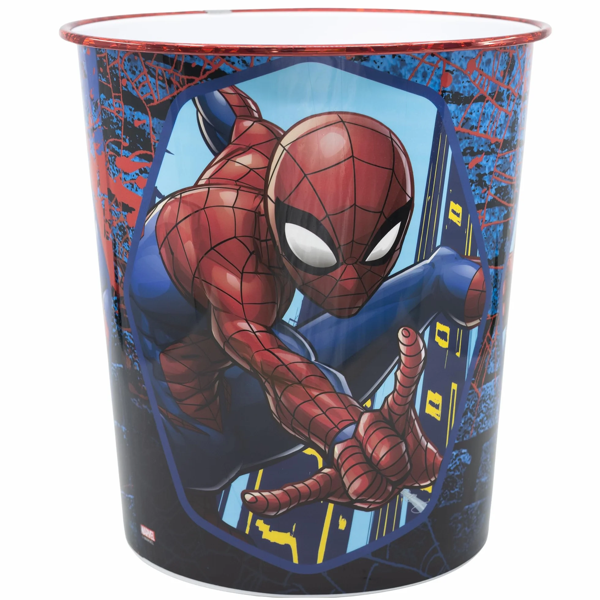 Corbeille à Papier Spider-Man 9923ml - Poubelle Décorative pour Chambre d'Enfant