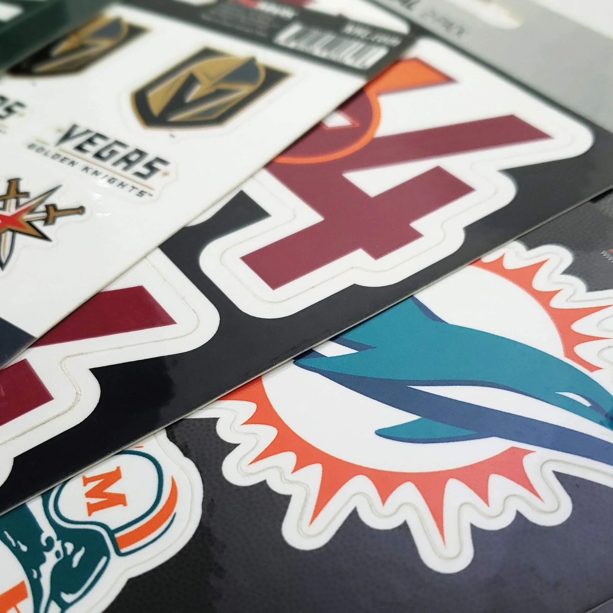 Fanmats NFL Lot de 10 mini autocollants unisexes