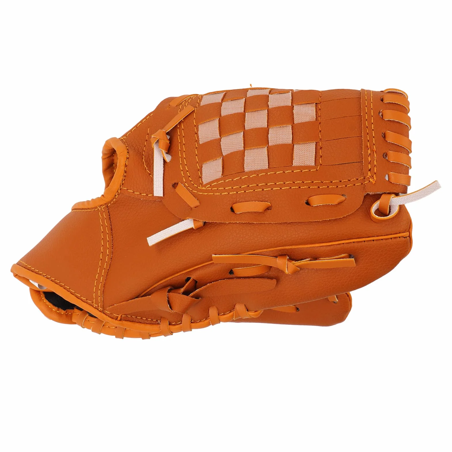 Gants De Baseball De Sport, Gant De Baseball pour Enfants, Gant De Baseball pour Adultes, Gants De Softball, Gants De Baseball en PVC Marron pour Enfant, Adulte, Entraînement en Plein Air.