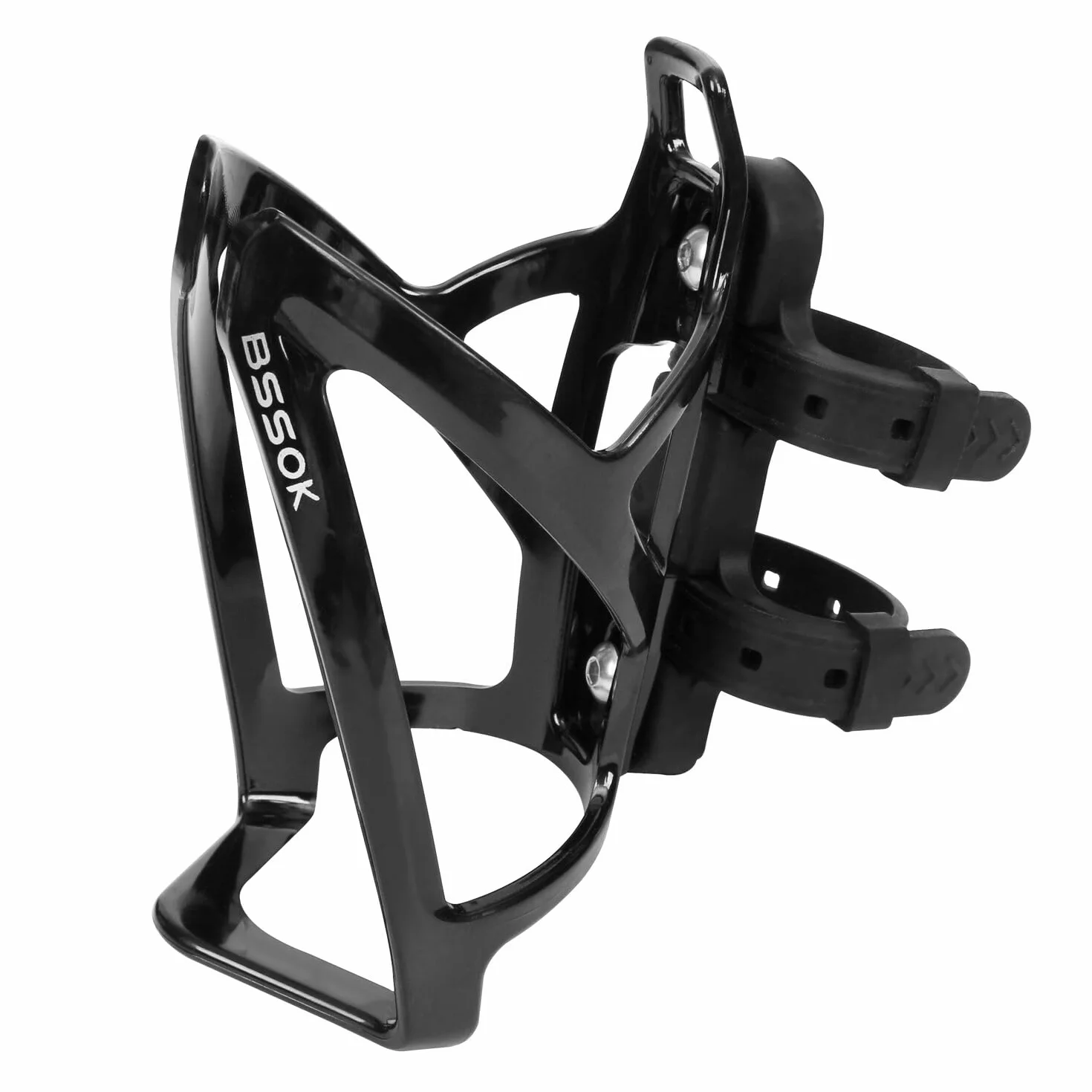 Porte-Bouteille de vélo, en Plastique, léger et Durable, pour VTT, vélo de Route, VTT (Noir)
