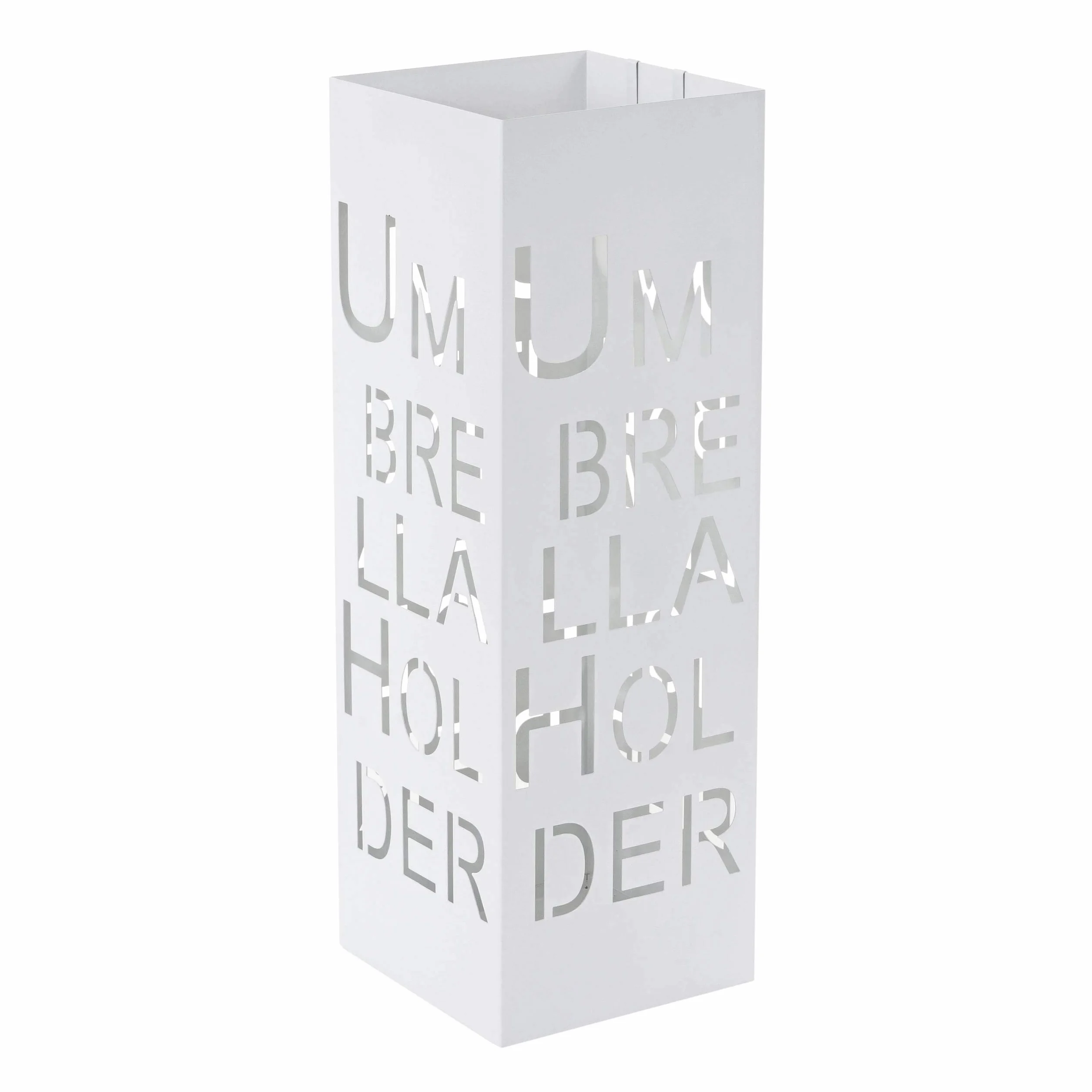 Mendler Porte-parapluies HWC-C78, Support parapluie, 55cm Blanc