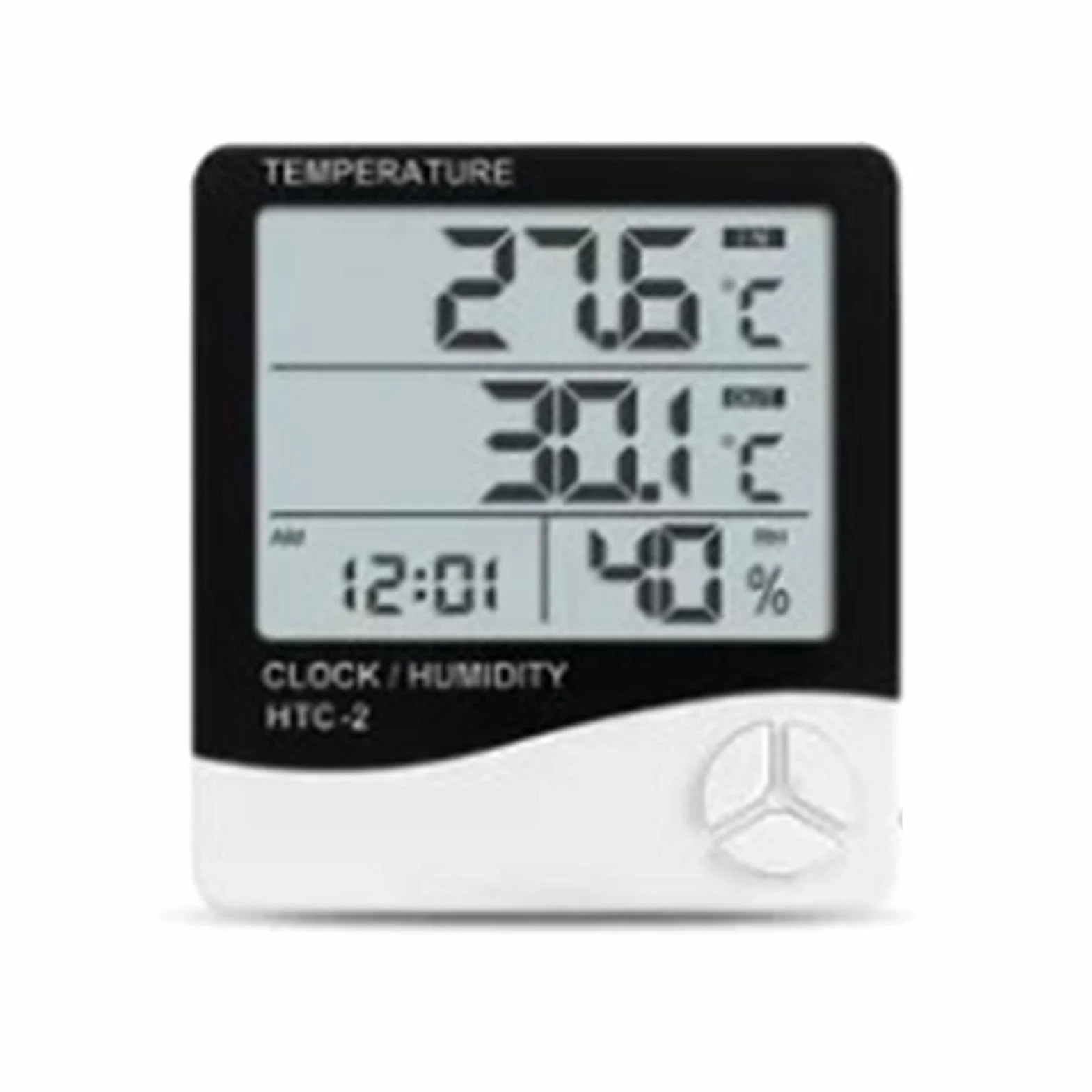 Thermomètre Hygromètre Numérique Grand écran Jauge d'humidité Intérieur Extérieur Sonde étanche Serre