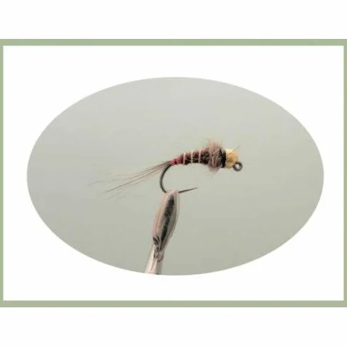 Jignymphes, mouches pour la pêche à la truite, lot de 18, sans ardillon, 6 motifs, tailles 12 à 16, pour la pêche à la mouche