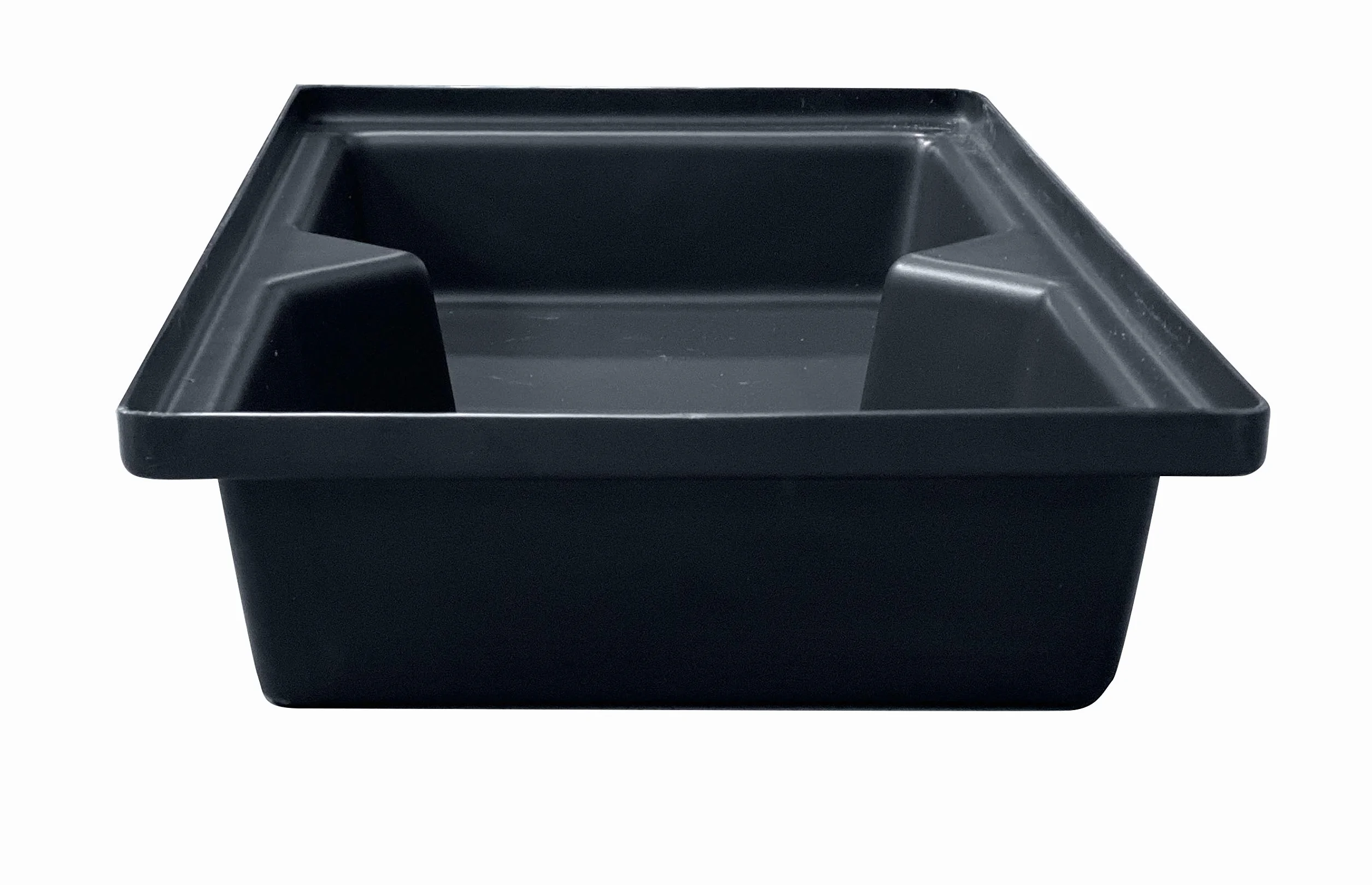 Bac de rétention 70l empilable gris polyéthylène haute densité