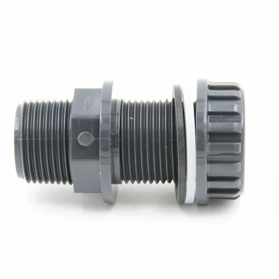 Traversée de paroi PVC pour tuyau 25 mm ø 25 mm 1 pouce