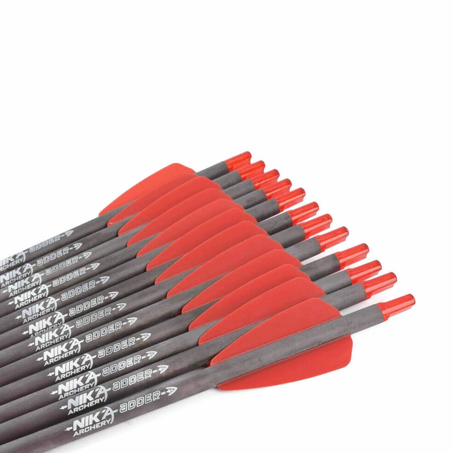 7.5 "Pouces R9 arbalète boulons flèches en Carbone 2" palettes Rouges avec tête Large 100grain pour la Chasse tir ciblage