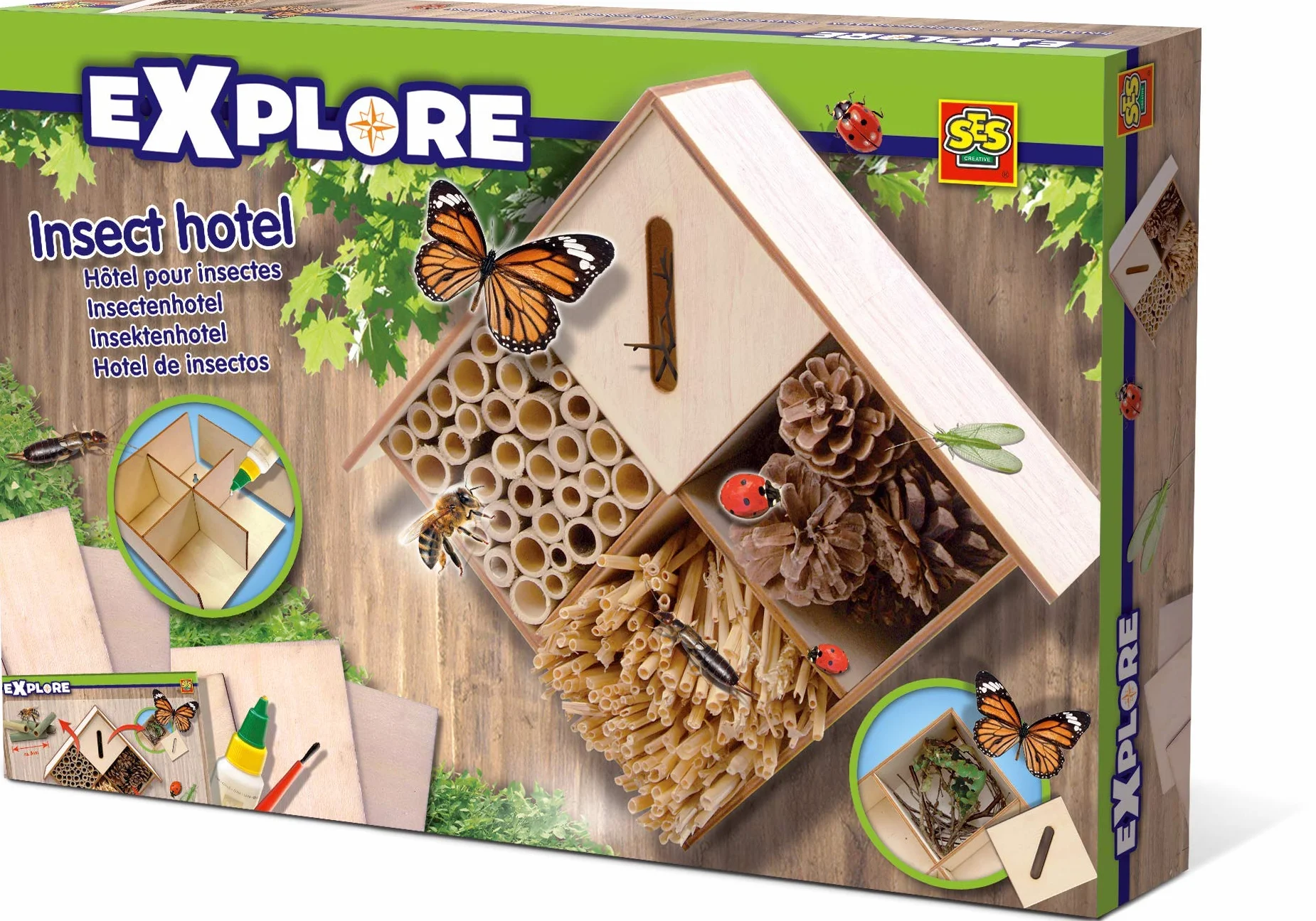 Ses France Kit De Loisirs Créatifs L'hôtel des Insectes