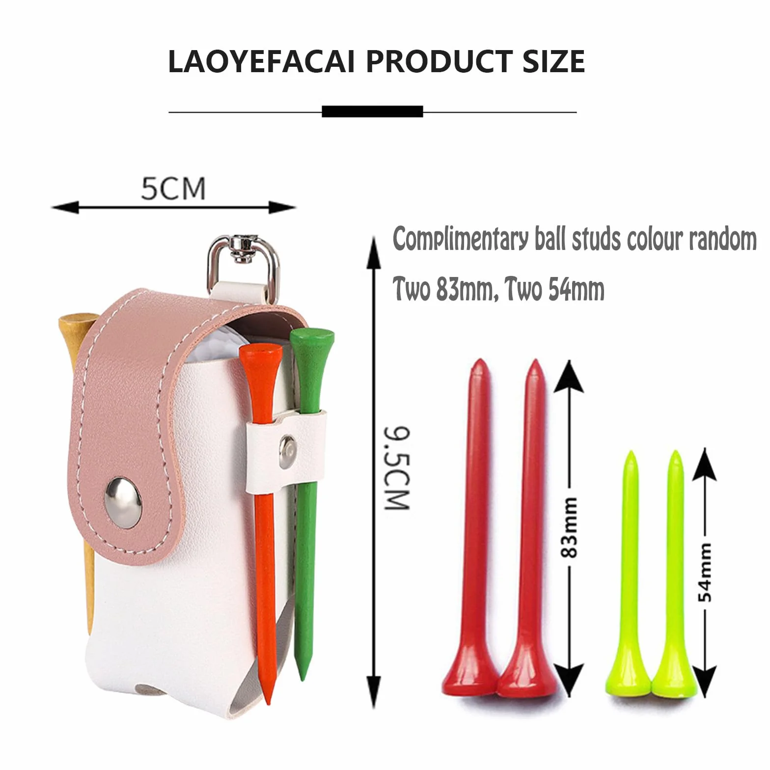 Sac de Golf Sac de Lavage pour balles de Golf extérieur Taille Accrochage Keychaingolf Petit Sac Banane Portable Mini Sac de Protection