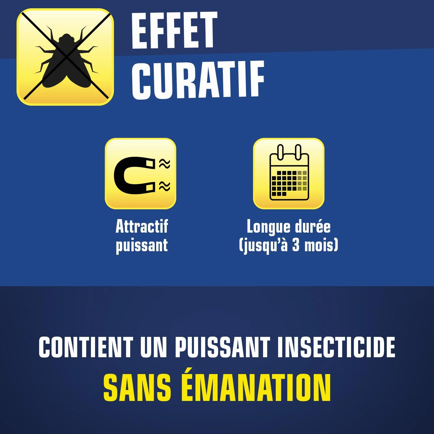 KAPO Granules Anti-Mouches Foudroyants 300 gr - Protection Longue Durée Sans Odeur
