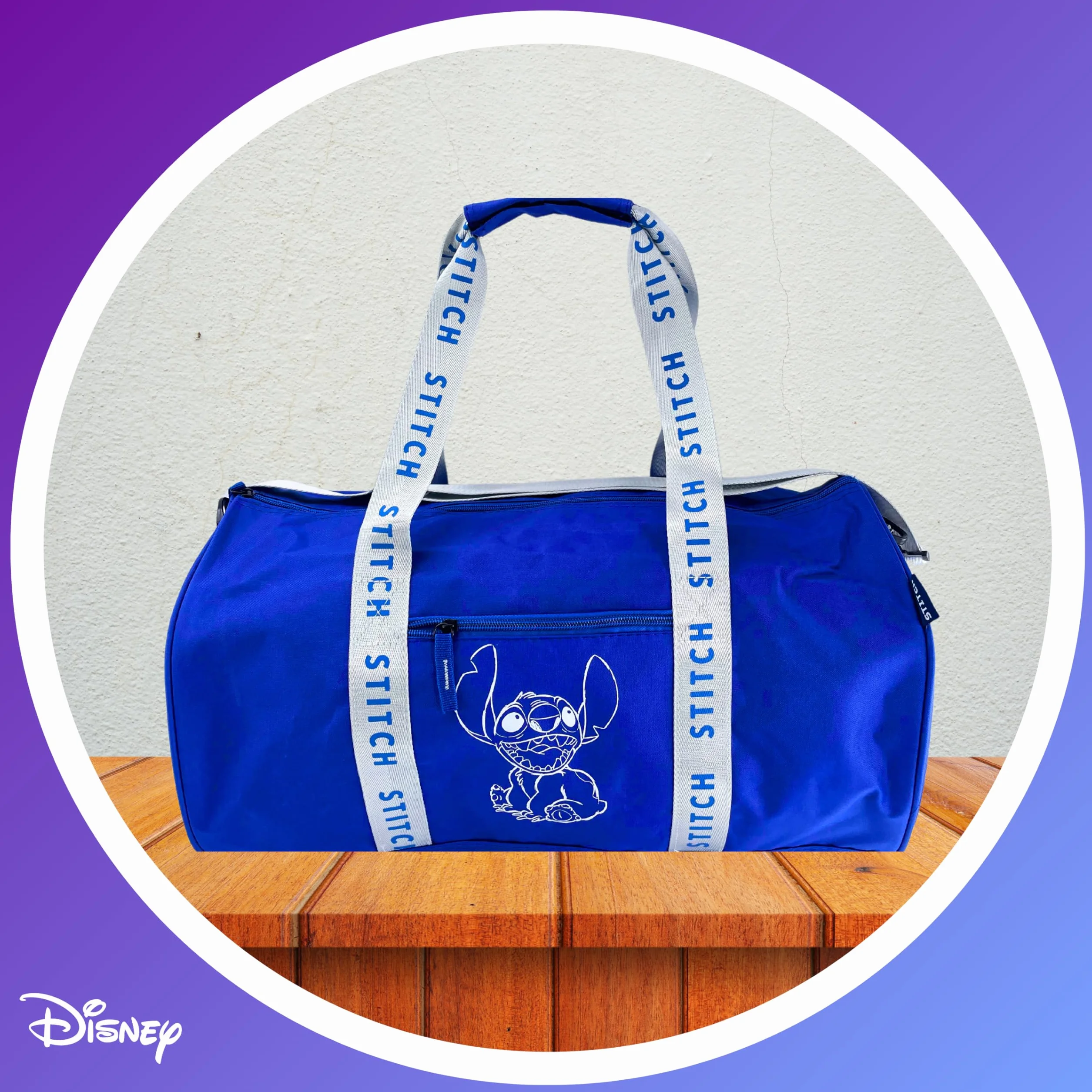 Disney Stitch Sac de Sport pour Adolescents, Sac à Bagages pour Enfants, Accessoires de Couture, Cadeau pour Filles