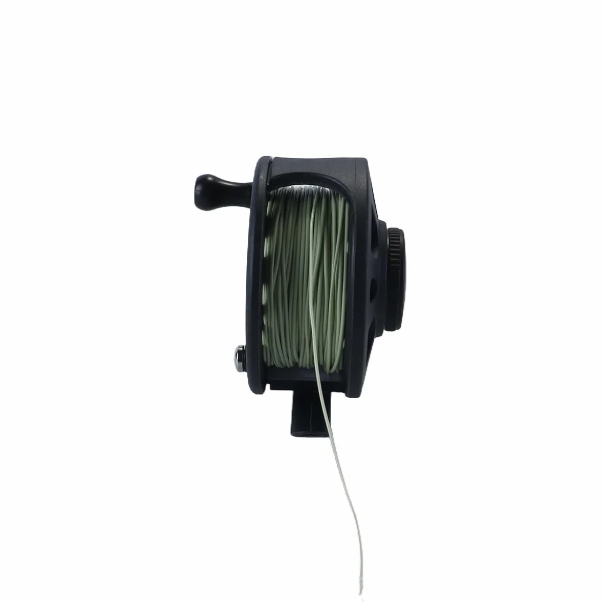 Ensemble de moulinets de pêche à la mouche GLA 5/6, diamètre 79 mm, poids 122 g, matériau ABS, avec fil