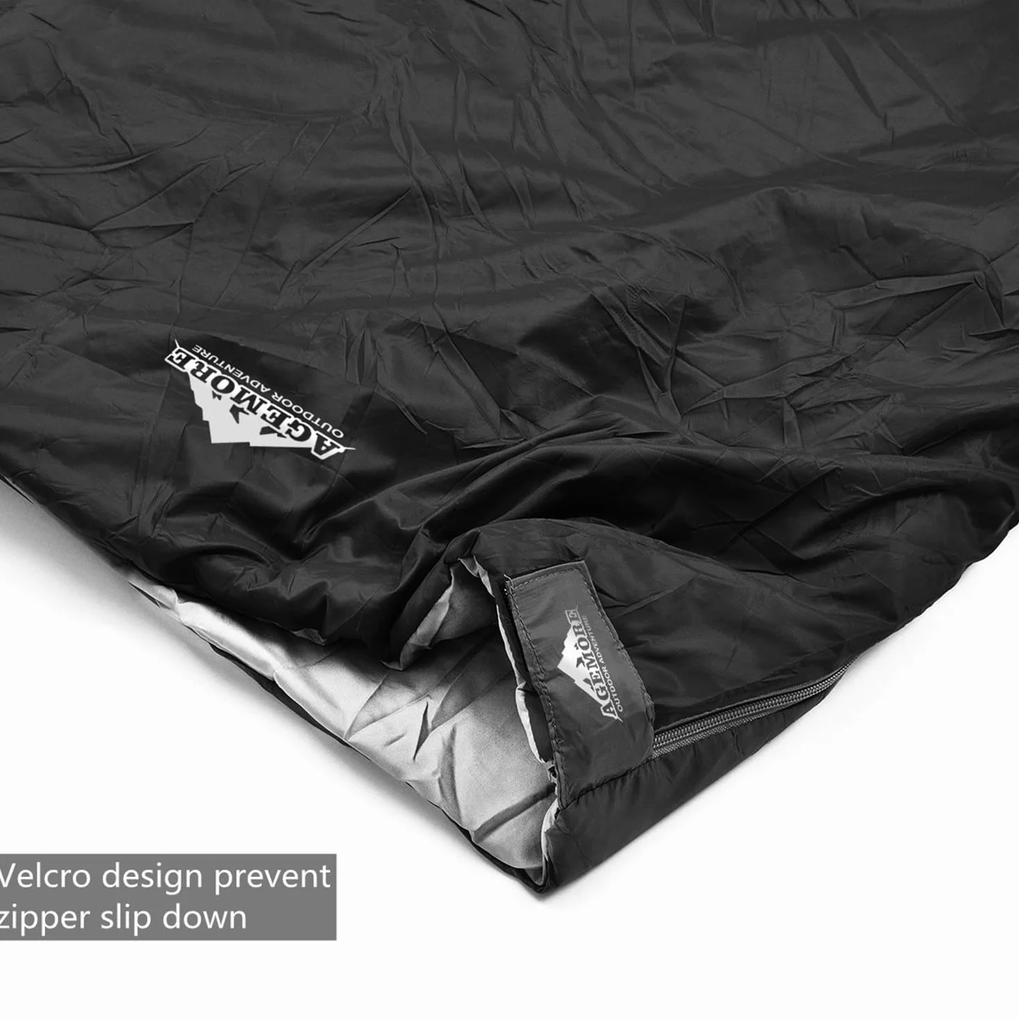 Sac de Couchage Rectangulaire Ultra Léger Chaud Camping Plein Air Enfant Adolescent Adulte