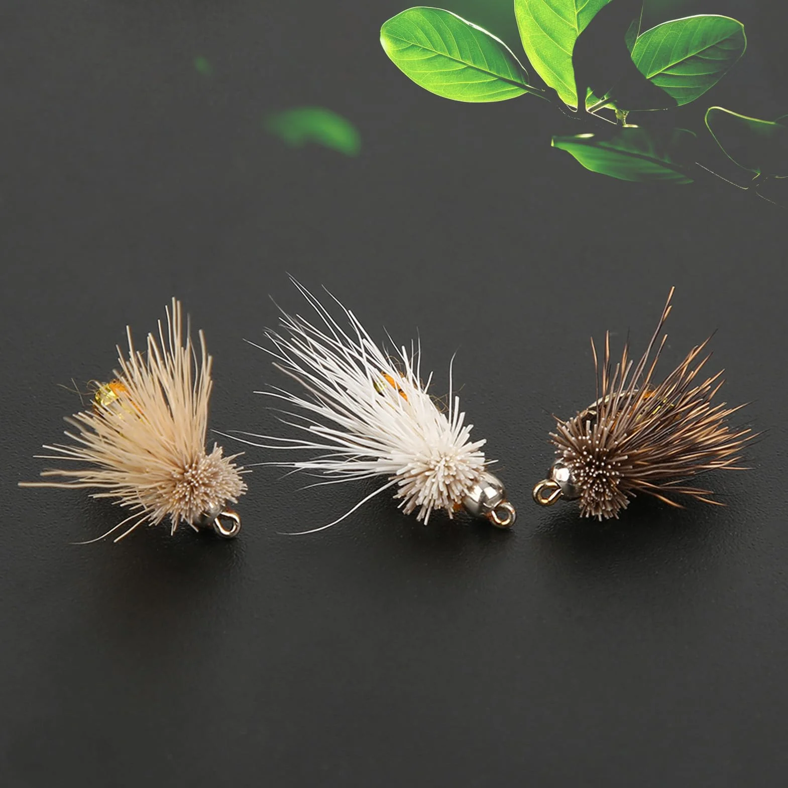 Mouches de Pêche Tenkara, 40 Pièces, Kebari, Mouches Sèches, pour Pêche à la Truite, Rivière, Ruisseau de Montagne