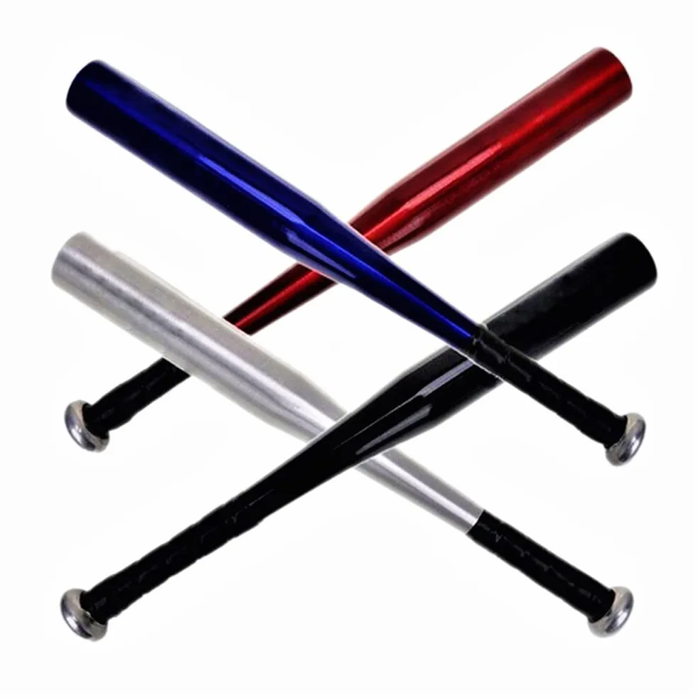 TEMPO DI SALDI 2 X Batte De Baseball en Aluminium pour Le Sport Softball avec Poignée Antidérapant