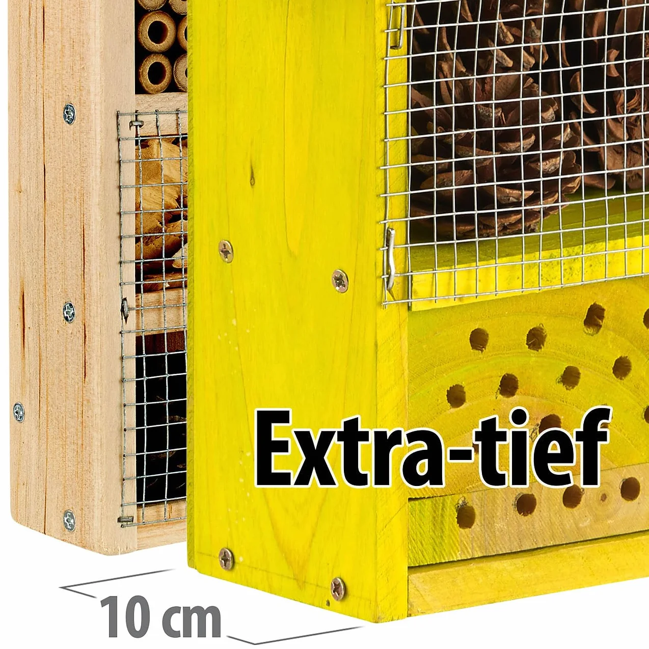 Royal Gardineer 2 hôtels à insectes en kit