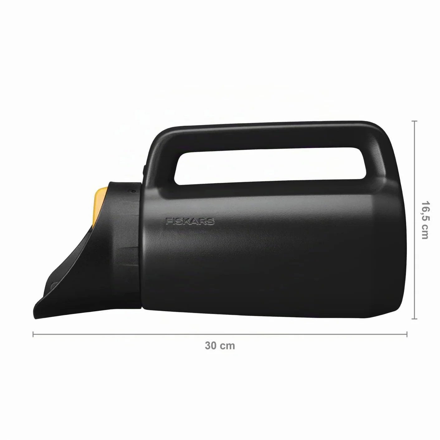 Fiskars Épandeur Solid 30 cm Plastique Renforcé de Fibres de Verre Noir/Orange