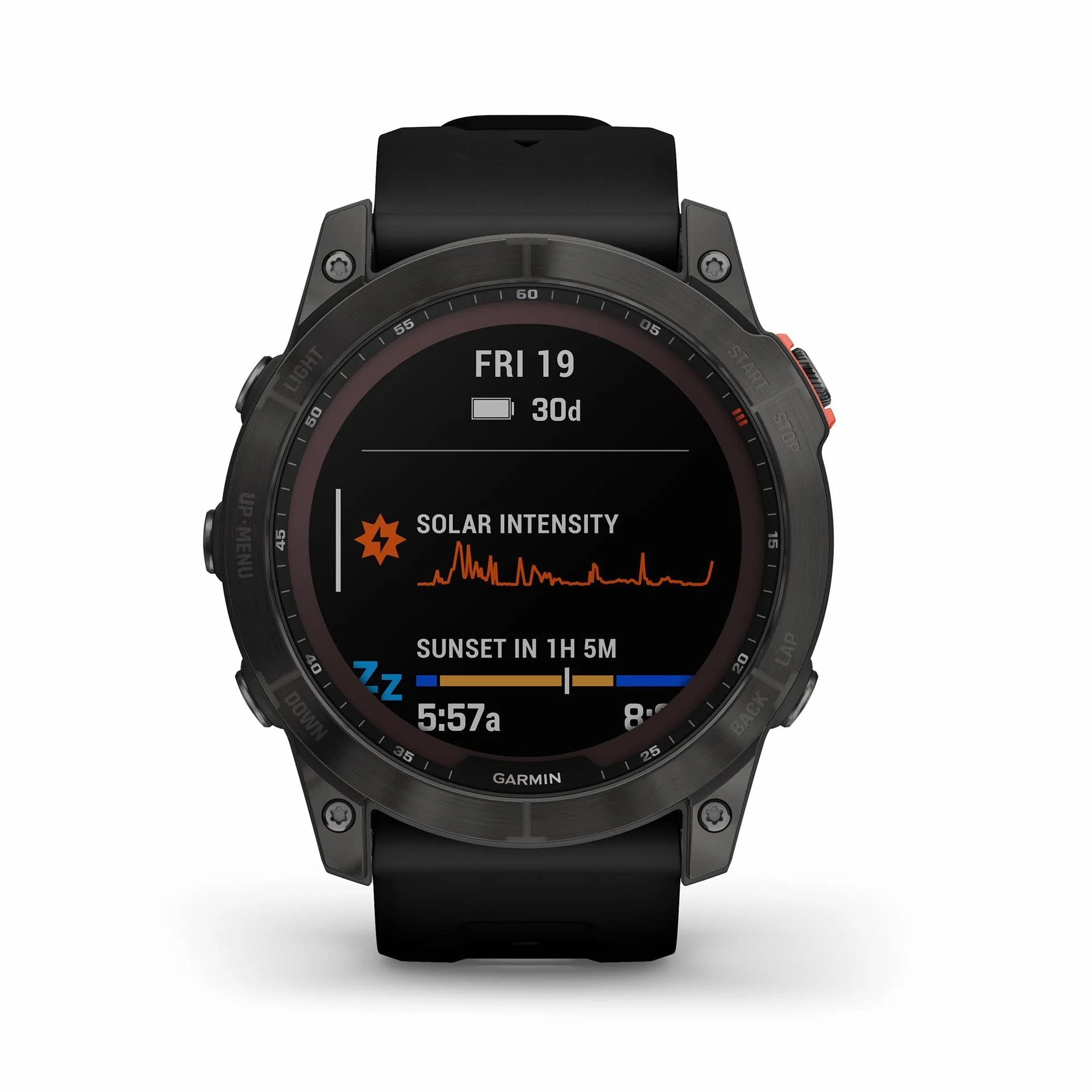 Garmin fenix 7X Solar Montre GPS Multisports Haute Performance 51 mm Noir