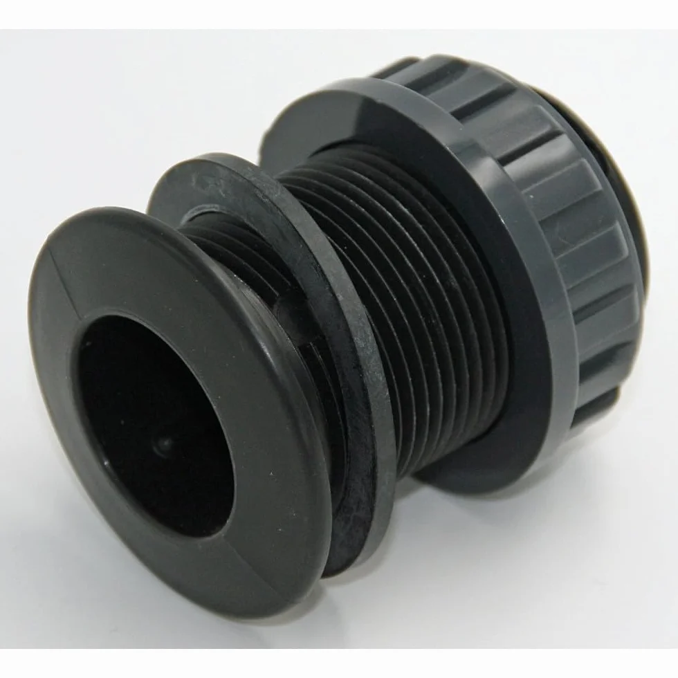 Traversée de paroi 1 pouce PVC raccord fileté femelle