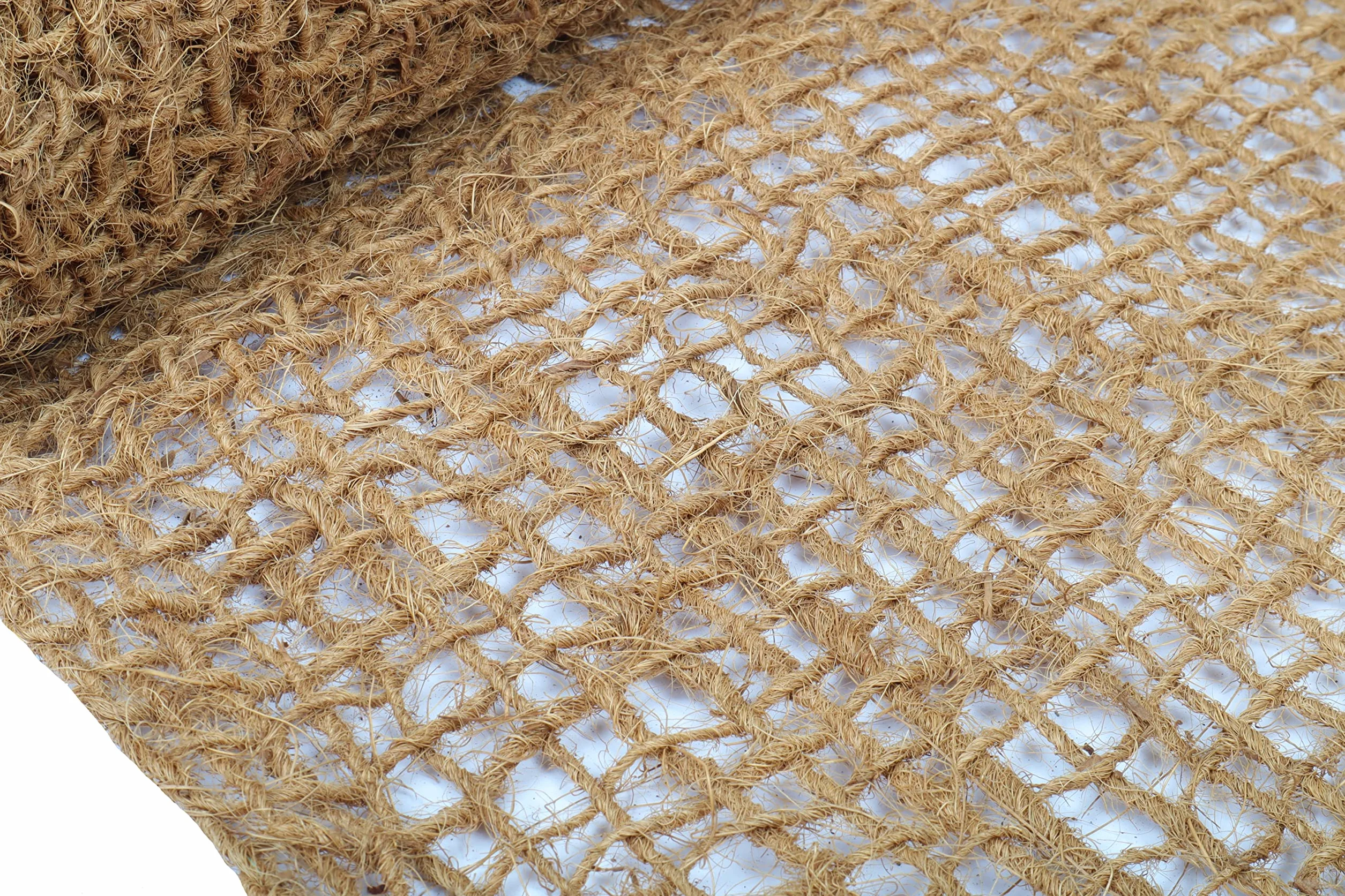 Tapis de talus en fibre de coco 1 x 10 m - Natte de berge anti-érosion pour végétalisation