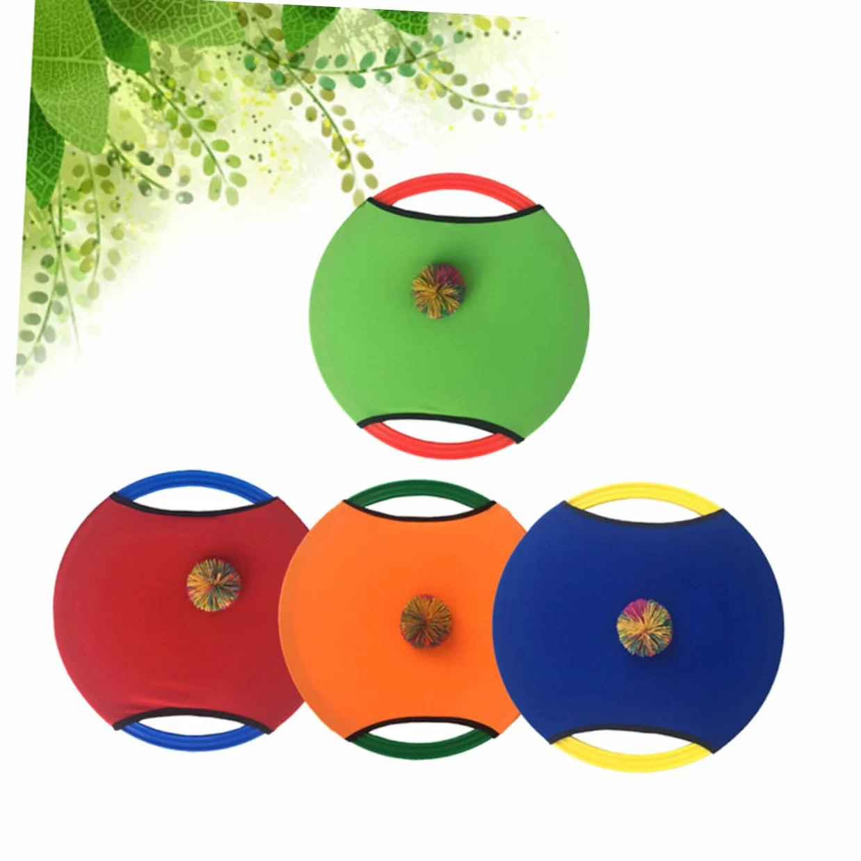 INOOMP Jouet de Raquette pour Enfant Vacance Jouets Accessoire Gamer Jardin playdo rebondir Jouet Raquette de Rebond extérieur Rebond de Raquette des Sports Anneau rebondissant Tout-Petit
