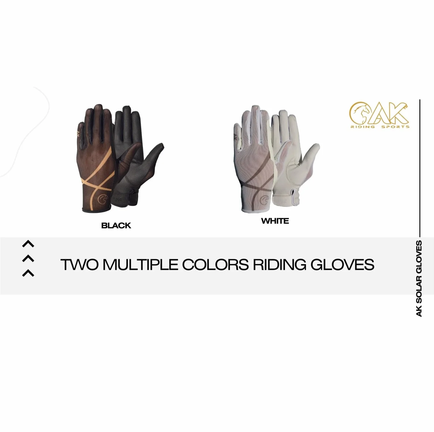 AK Summer Gants d'équitation Respirants et pour Un Usage Quotidien Horse Riding Gloves AKRS-7007