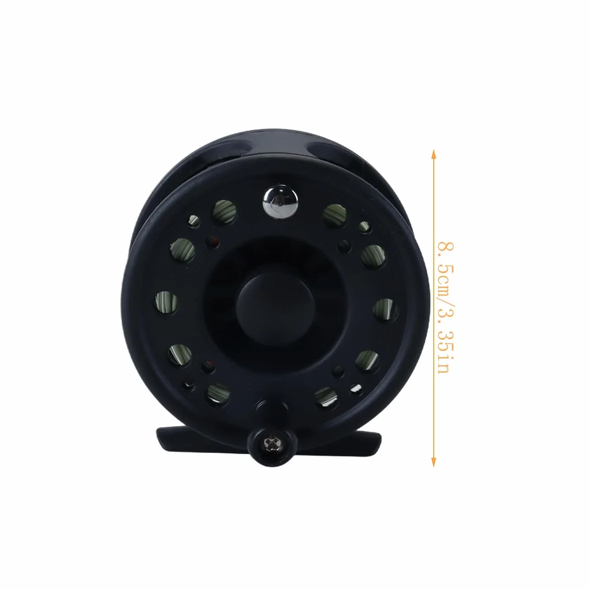 Ensemble de moulinets de pêche à la mouche GLA 5/6, diamètre 79 mm, poids 122 g, matériau ABS, avec fil