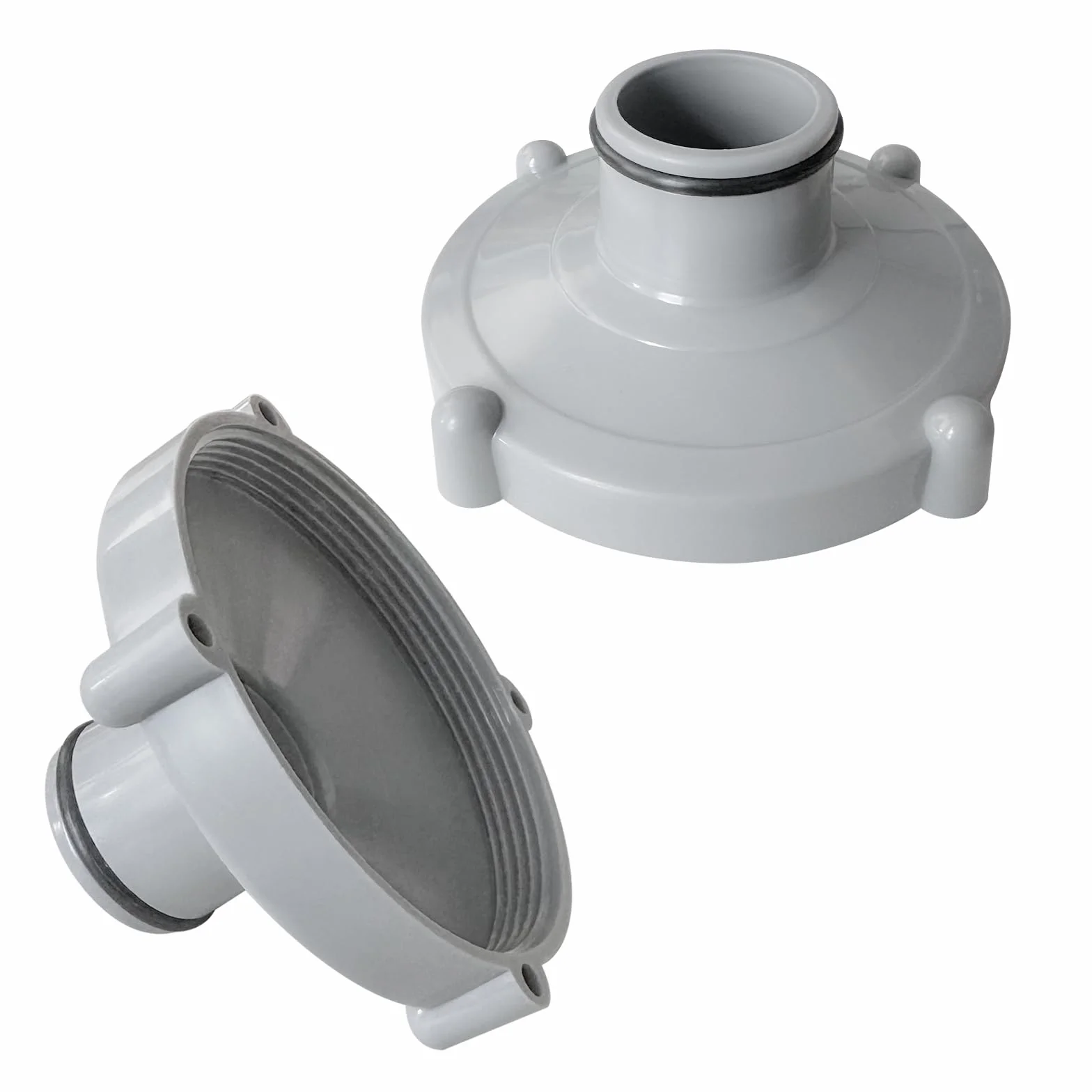 Lot de 2 adaptateurs pour tuyau d'aspiration de piscine 80 mm à 32 mm
