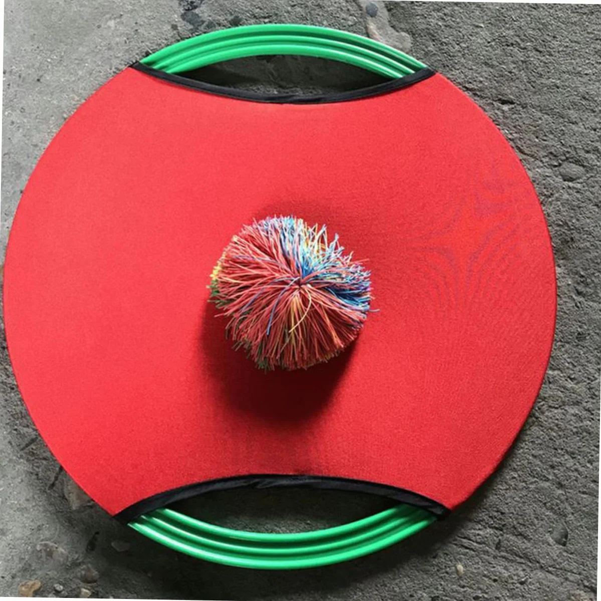 INOOMP Jouet de Raquette pour Enfant Vacance Jouets Accessoire Gamer Jardin playdo rebondir Jouet Raquette de Rebond extérieur Rebond de Raquette des Sports Anneau rebondissant Tout-Petit