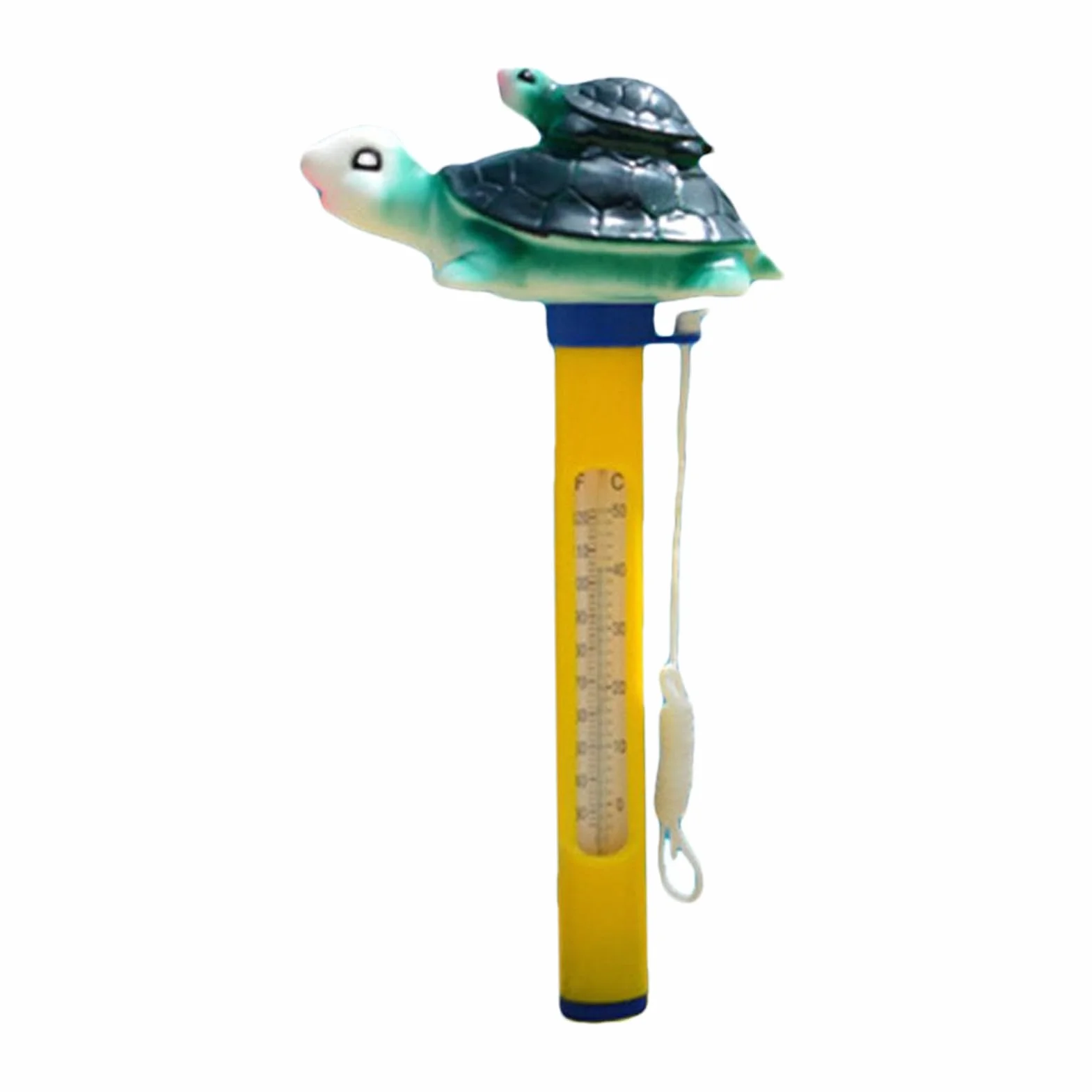 Thermomètre Flottant Piscine avec Corde pour Spa Étang à Poissons