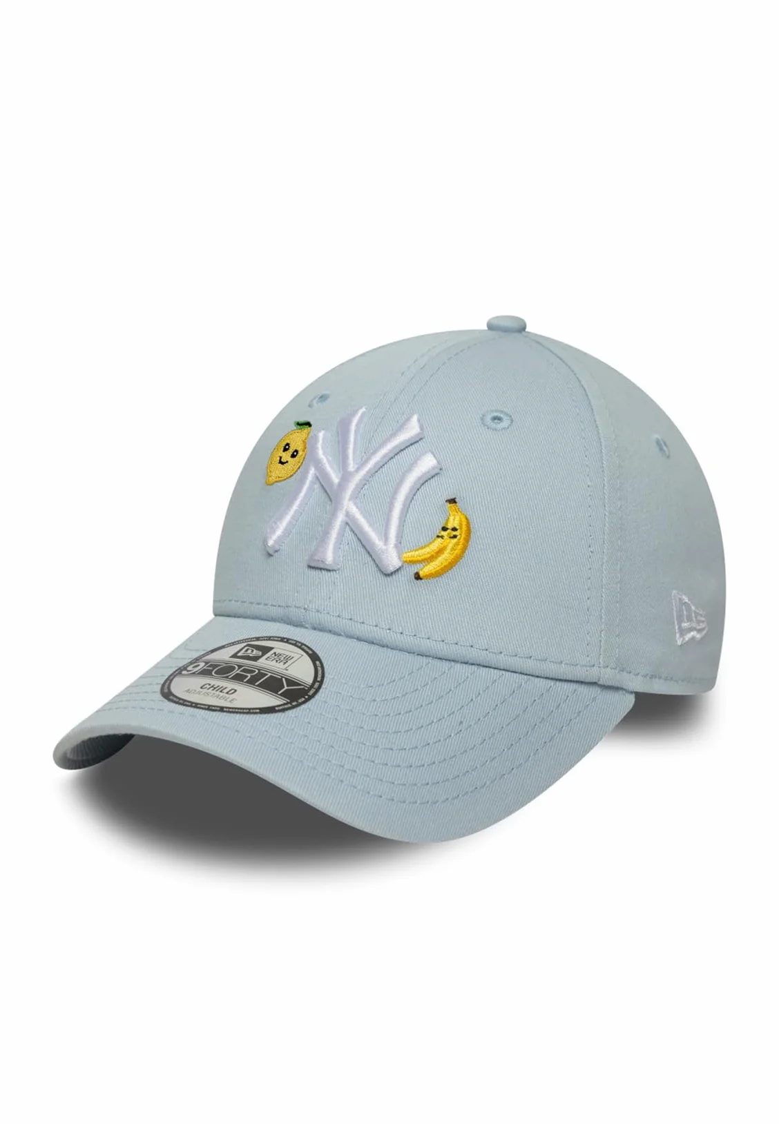 New Era Enfants 9Forty Cap - Fruit Icon York Yankees Sky blu