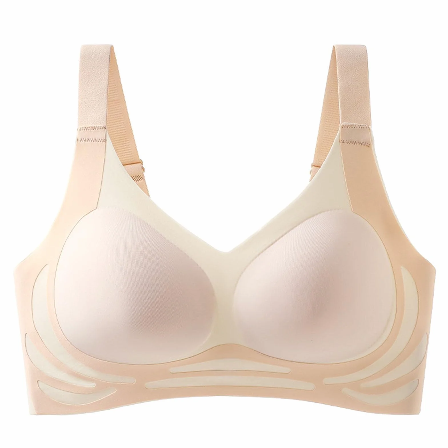 Soutien-Gorge sans Fil Femmes Anti-affaissement Push-up