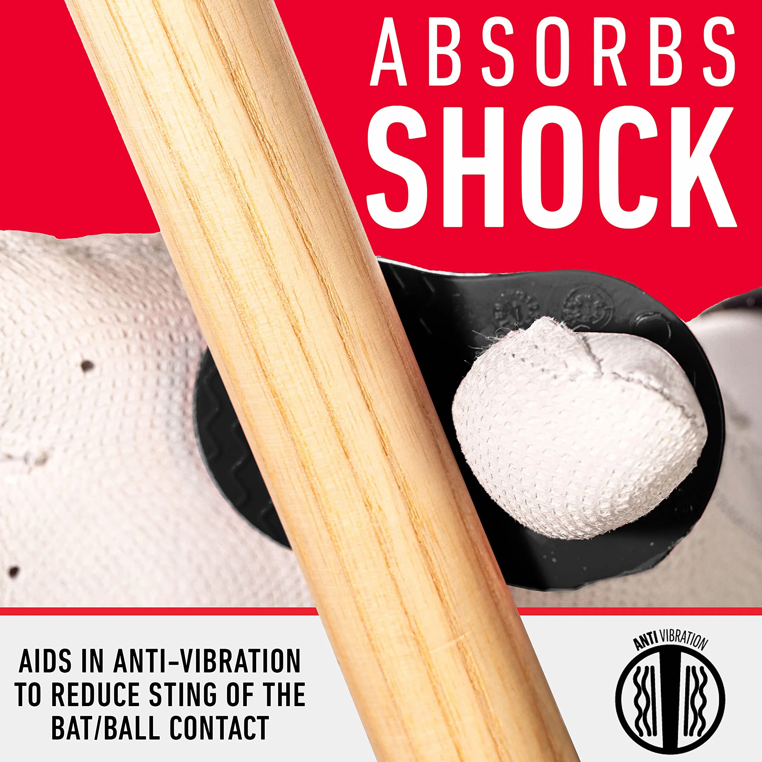 Franklin Sports Balancelle d'entraînement pour Batte de Baseball – Gator Grip Grip Trainer – Aide à la Frappe de Baseball et de Softball – Aligneur de Phalanges et d'entraînement de Swing