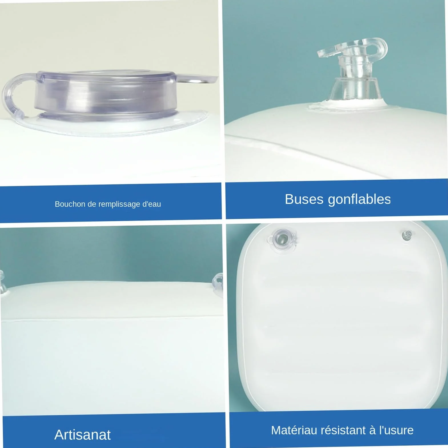Siege Rehausseur De Spa Coussin De Siège Lesté Gonflable pour Baignoire À Remous Intérieur Extérieur