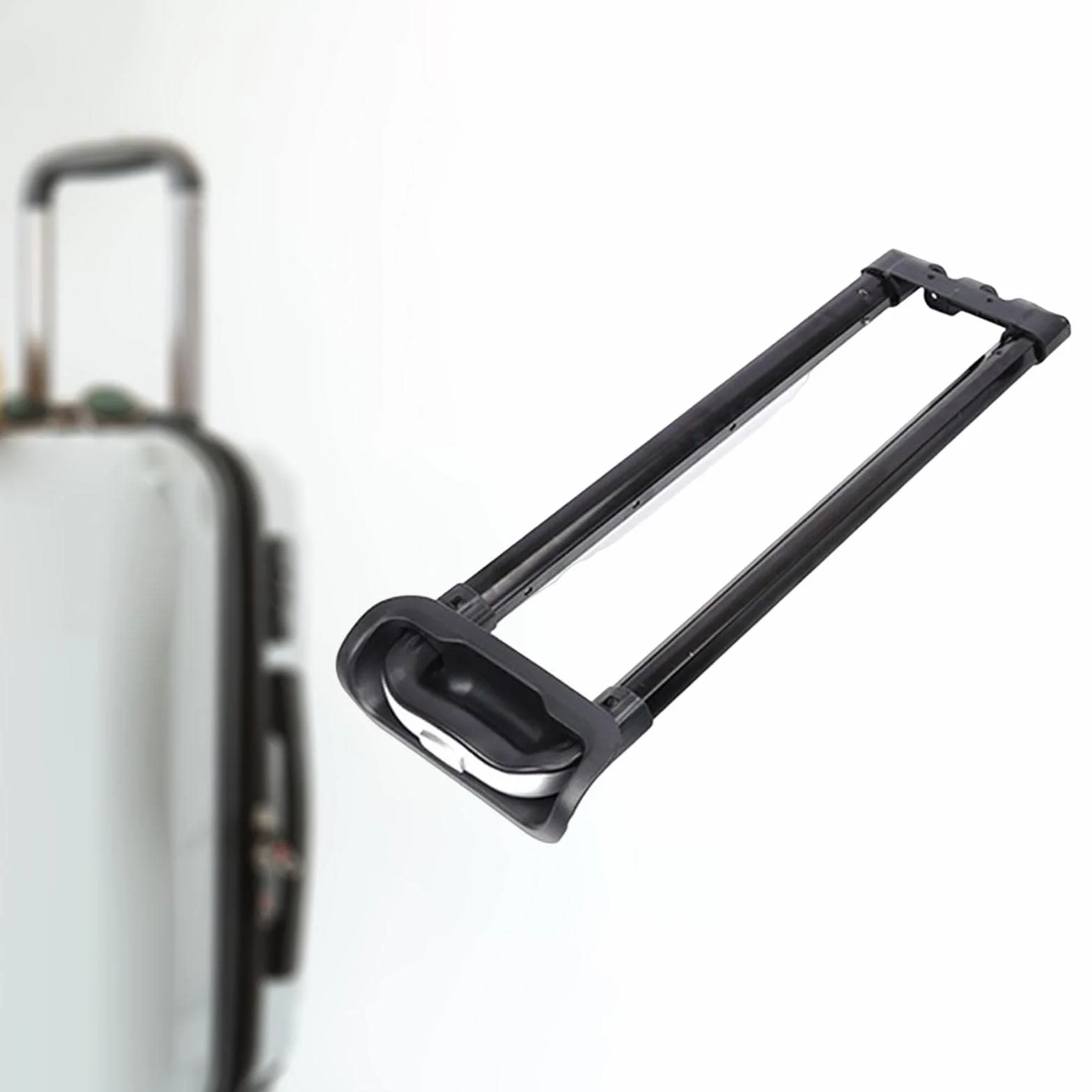 Poignée de Rechange pour glacière Portable, pièce de Rechange Robuste réglable, Noire, pour Valise à roulettes, Valise, Seau à Glace, Camion à Main