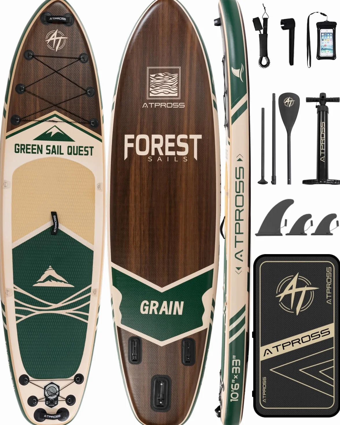 Stand Up Paddle Gonflable Adulte avec Siège Kayak & Accessoires, 320x84cm Planche de Sup Extra Large pour 2 Personnes, Charge 200kg, Kayak Gonflable 2 Places Stable et Antidérapant pour Surf