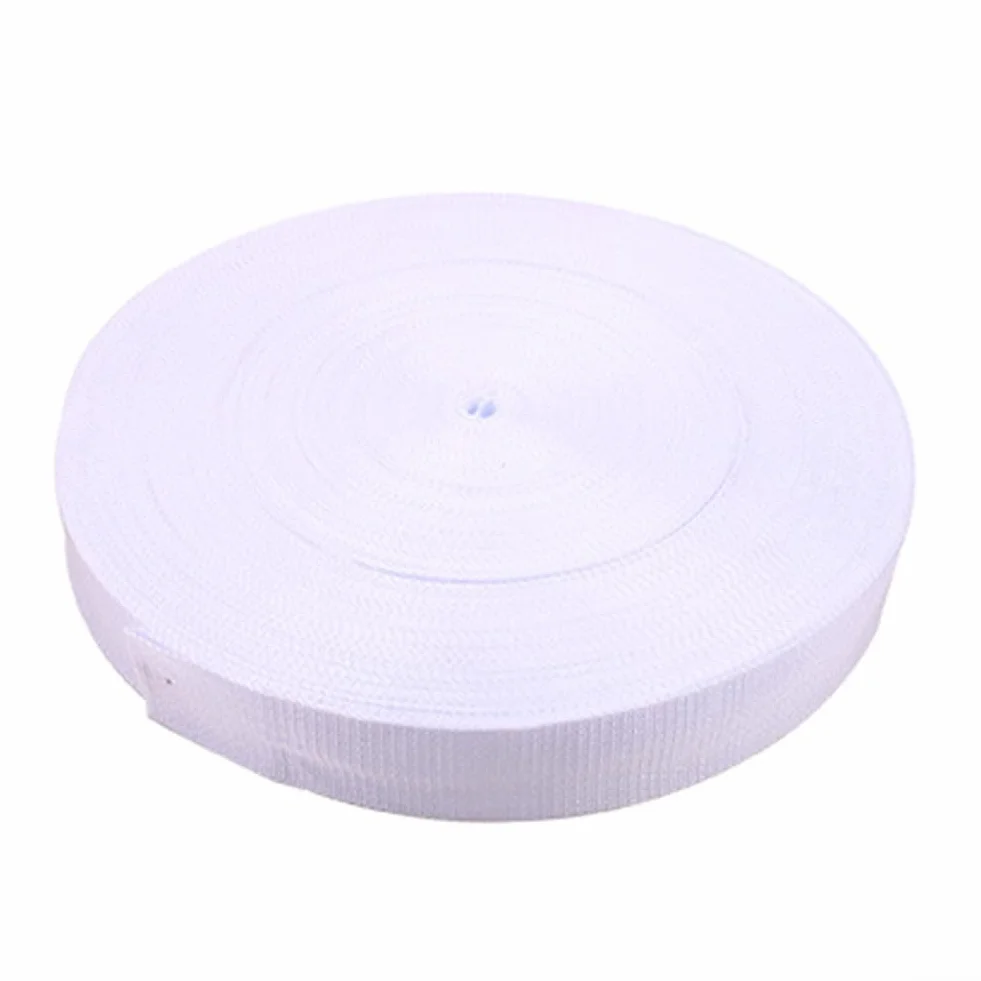 HpLive Ligne de délimitation de beach-volley 100 m x 5 cm Polyester Bandes réfléchissantes Blanc