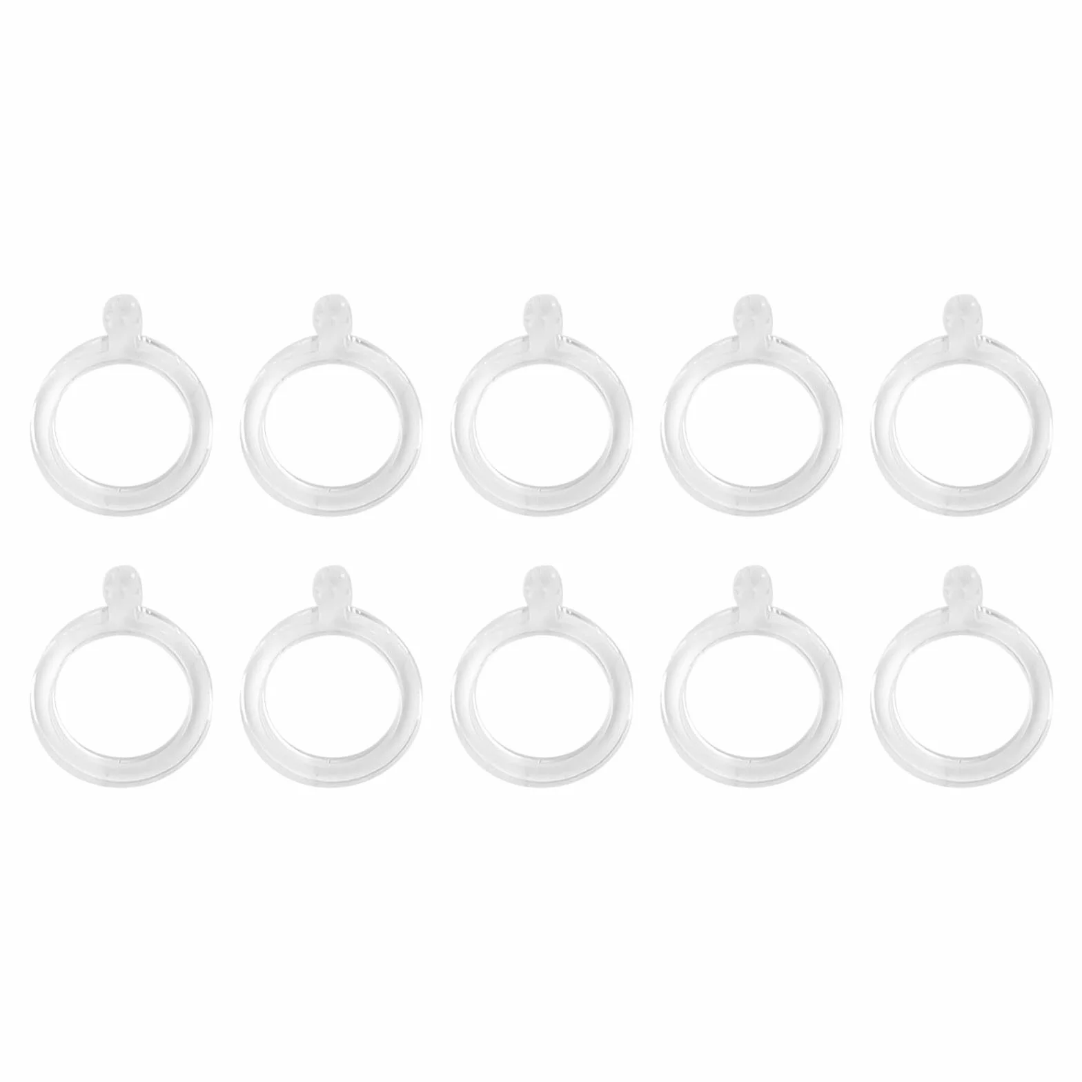 Bandes Élastiques Transparentes en Pellets pour Appâts de Pêche à la Carpe, Trois Tailles (L)