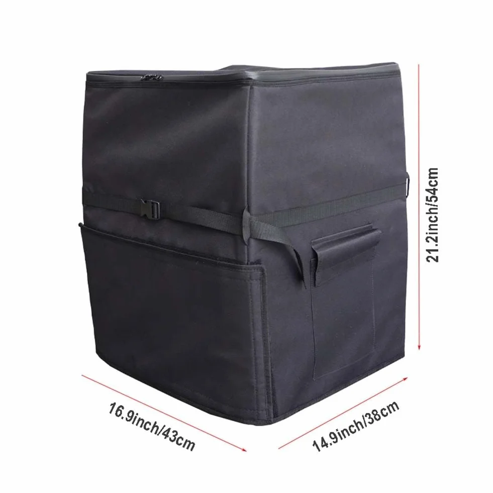 Housse de pompe de chauffage pour spa Oxford durable avec revêtement UV fermeture éclair ouverture latérale protection intempéries