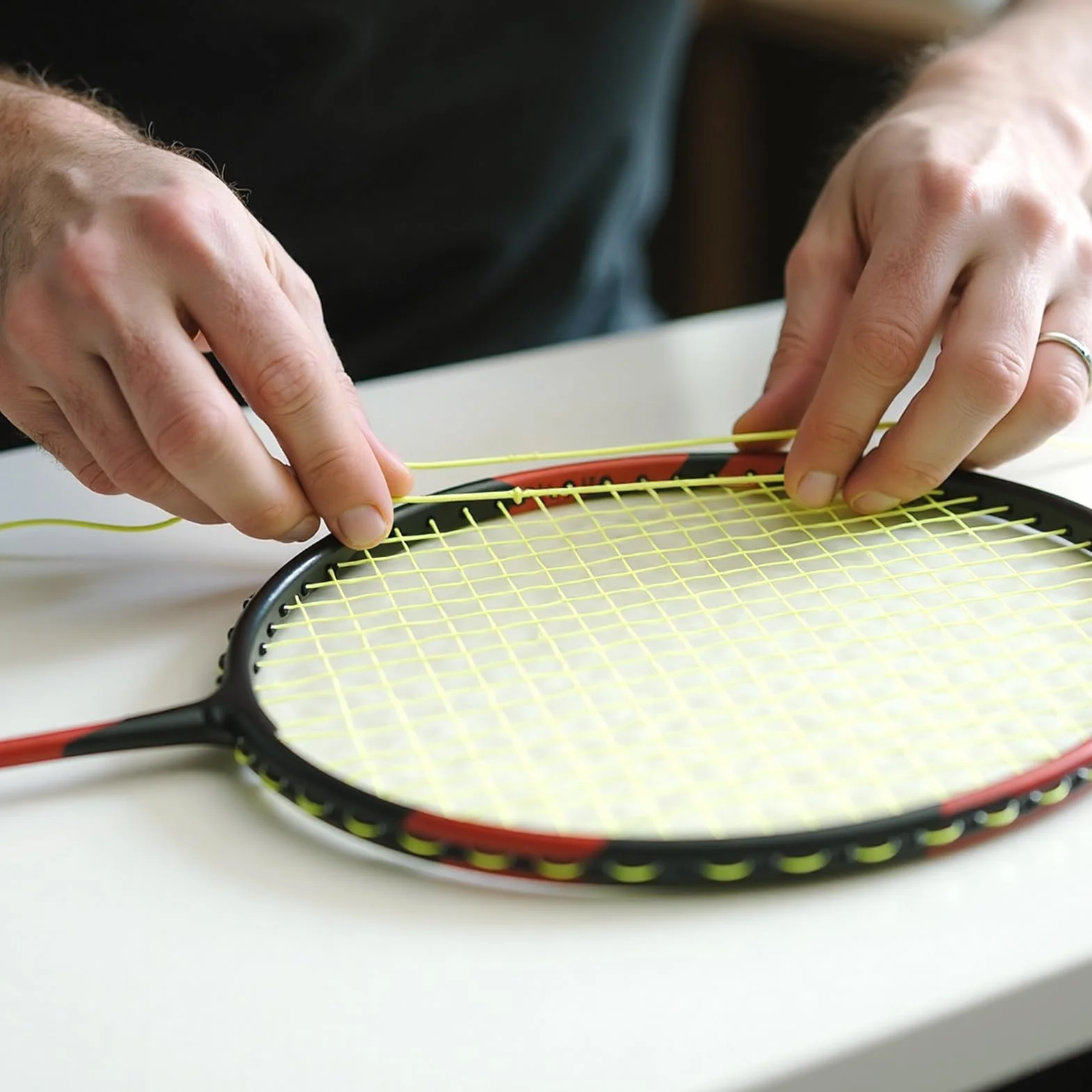 Corde De Raquette De Badminton Fil De Remplacement De Fil De Ligne De Raquette De Tennis Professionnel 0,72 Mm 200 M Bobine De Fil De Raquette pour Entraînement Quotidien Amateur