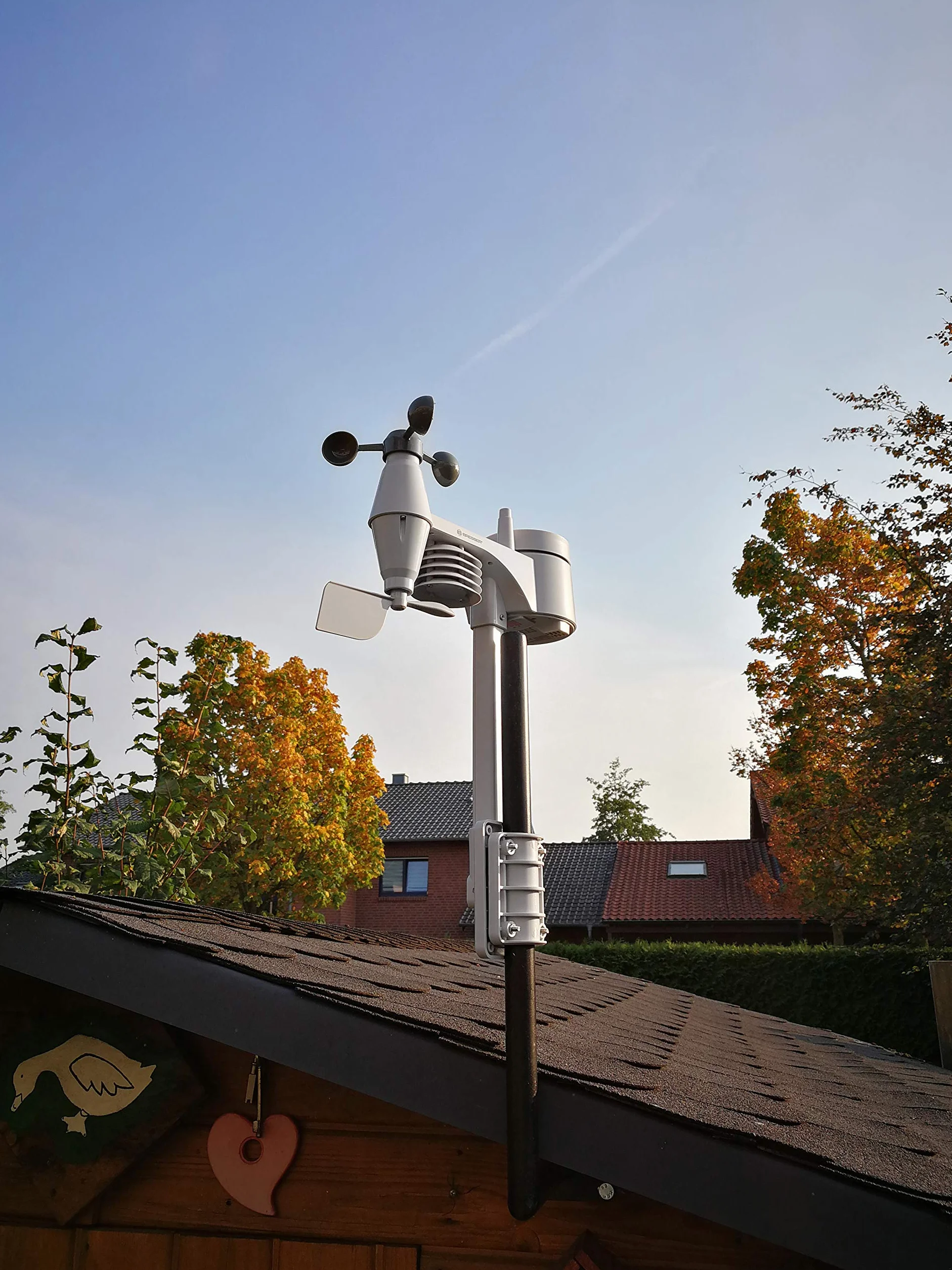 Bresser Station Météo Sans Fil 5 en 1 Capteur Extérieur 20,2 x 13,8 x 3,8 cm