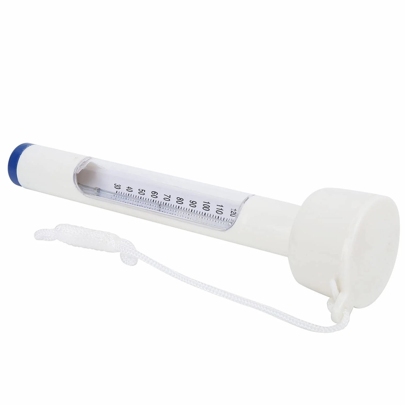 Thermomètre de Piscine en ABS Incassable pour Aquariums Baignoires
