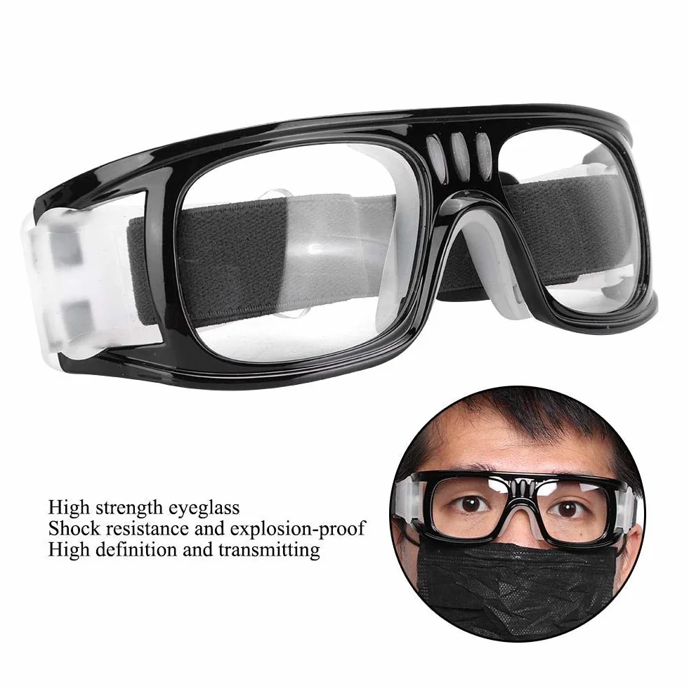 Alomejor Lunettes de Sport pour Basketball Volleyball Football